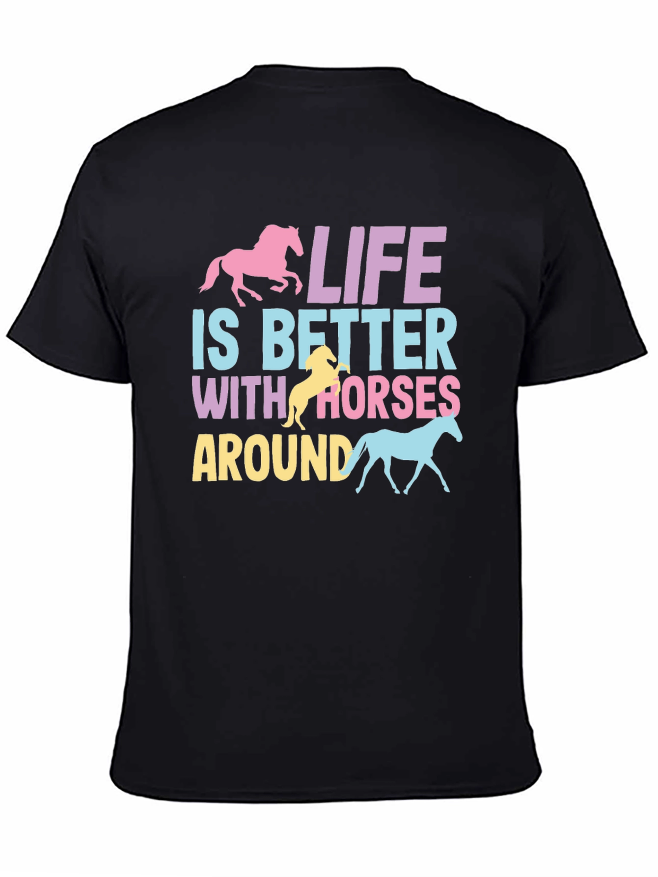 Life is Better with Horses Graphic Tee