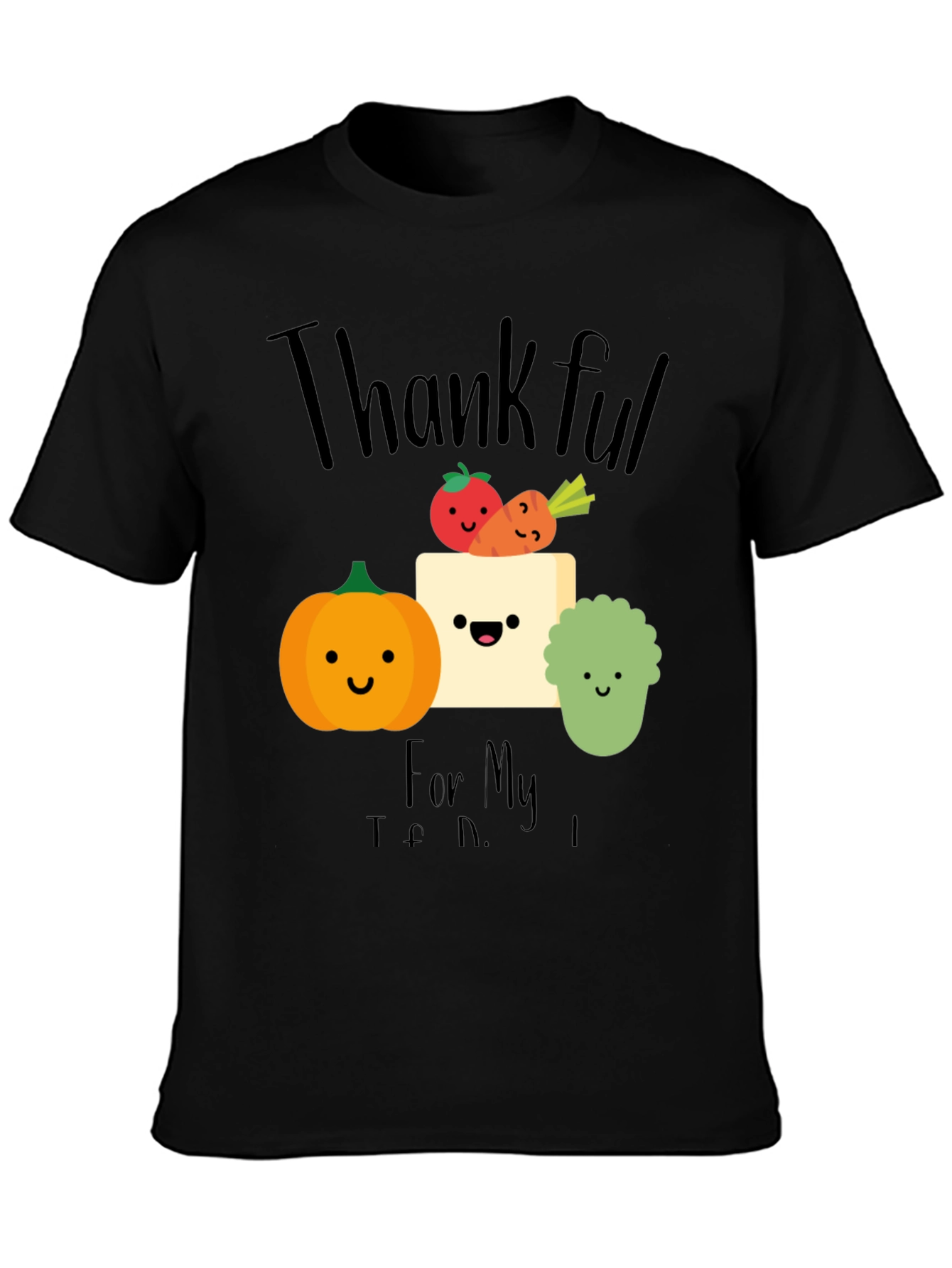 Thankful for My Tofu Vegan T-Shirt