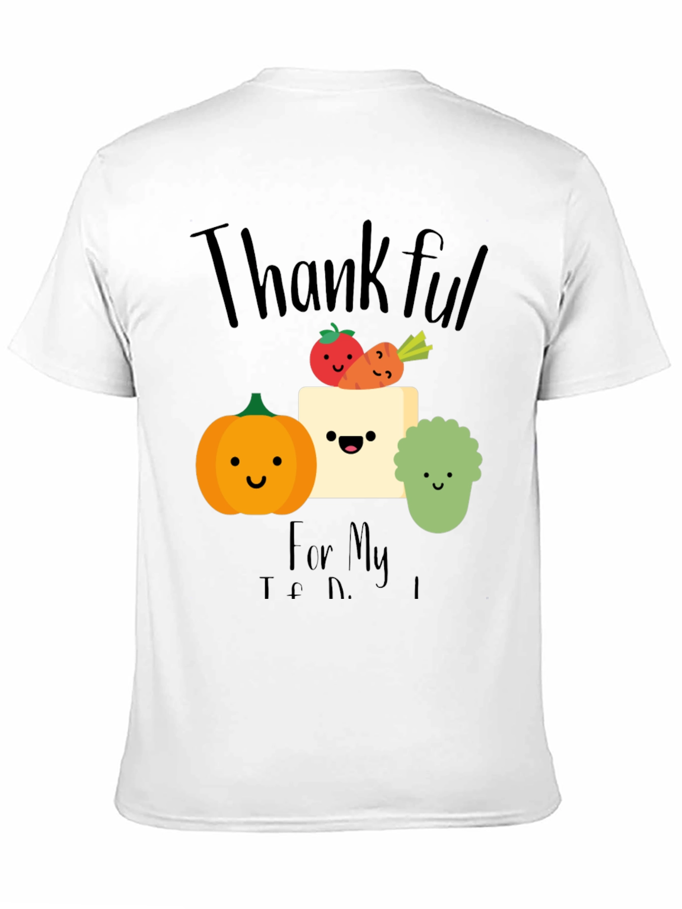Thankful for My Tofu Vegan T-Shirt