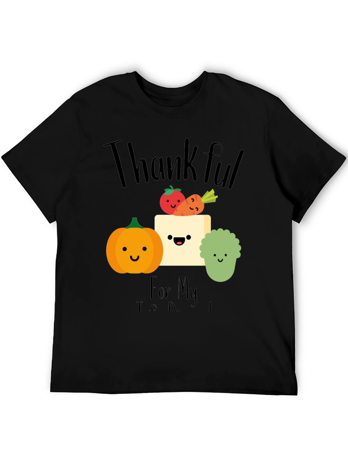 Thankful for My Tofu Vegan T-Shirt