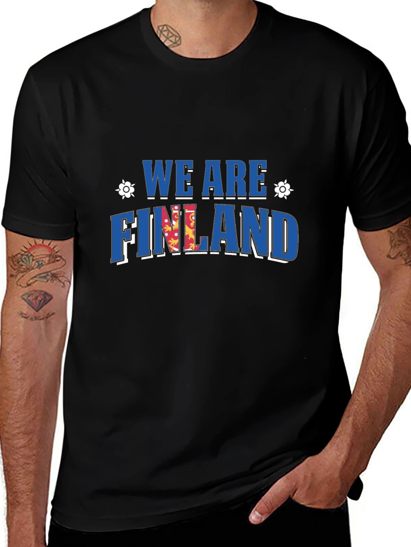 We Are Finland Black T-Shirt