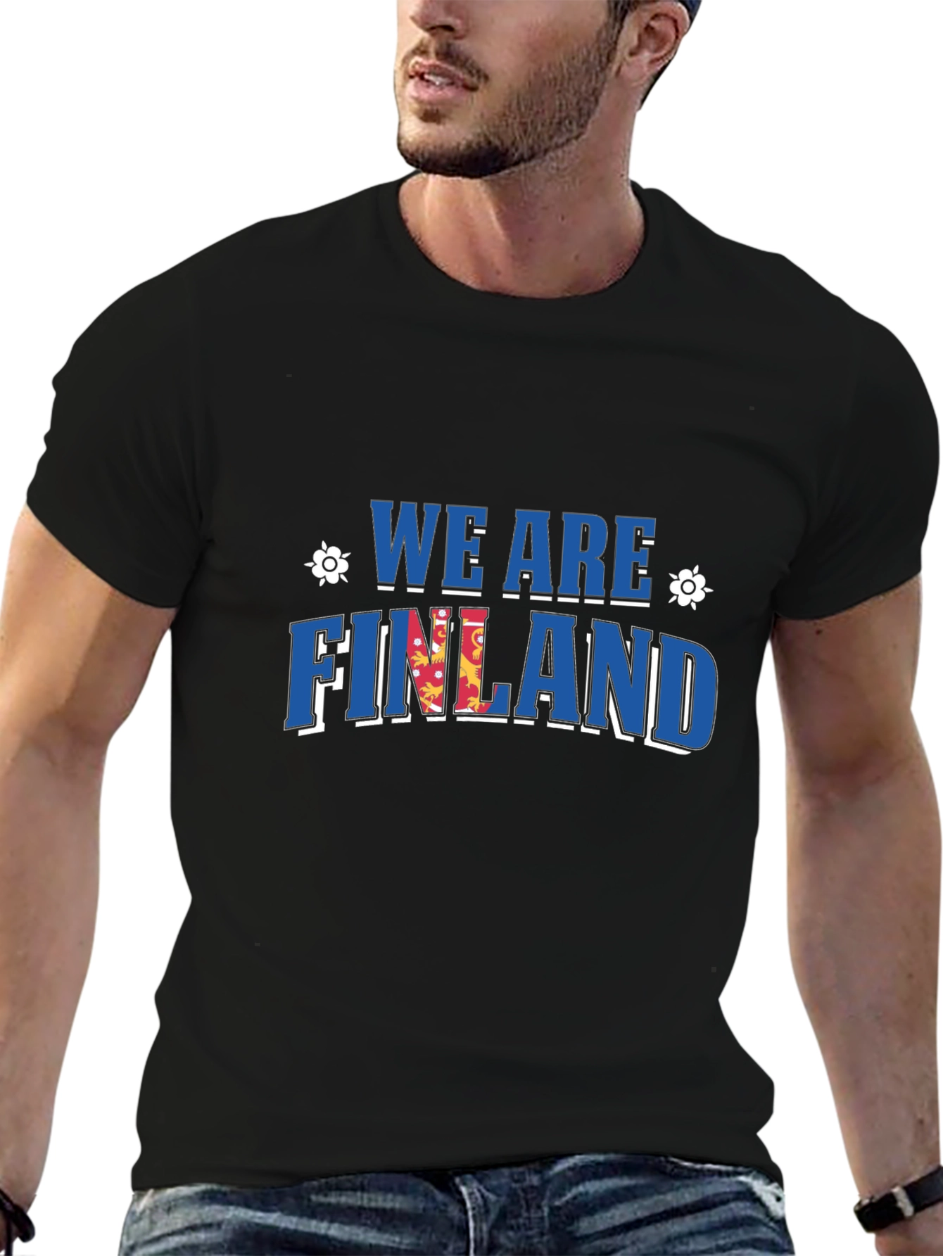 We Are Finland Black T-Shirt