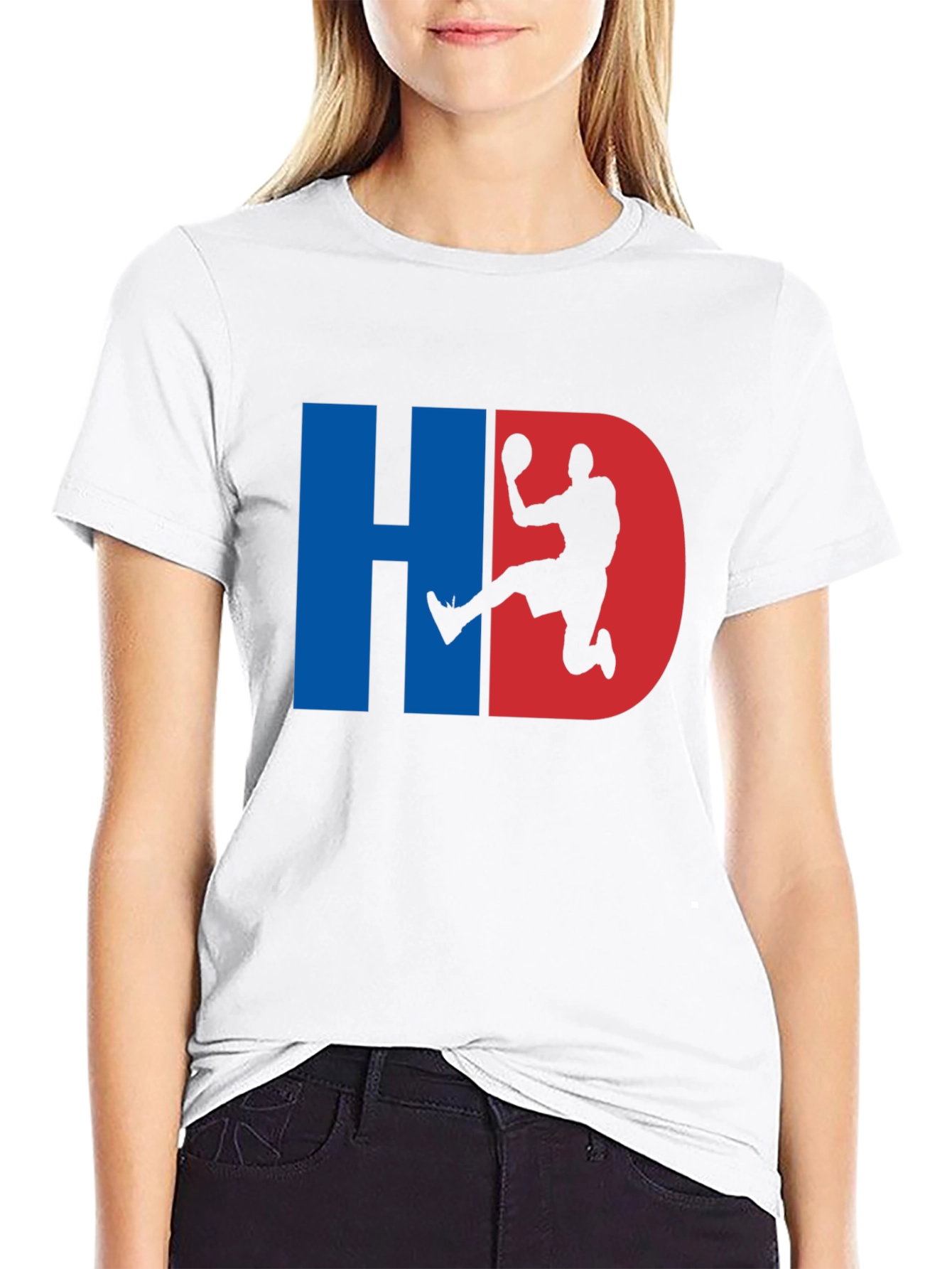 HD Basketball Graphic Tee - Black
