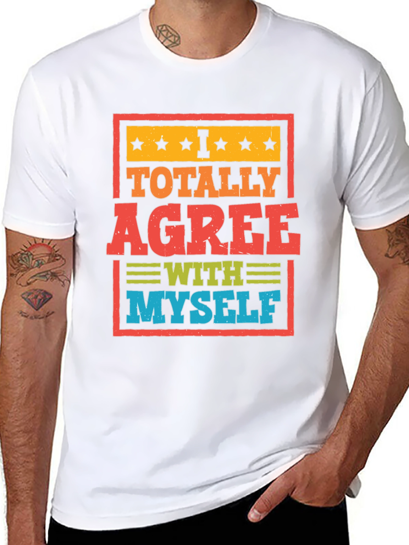 I Totally Agree With Myself Funny T-Shirt