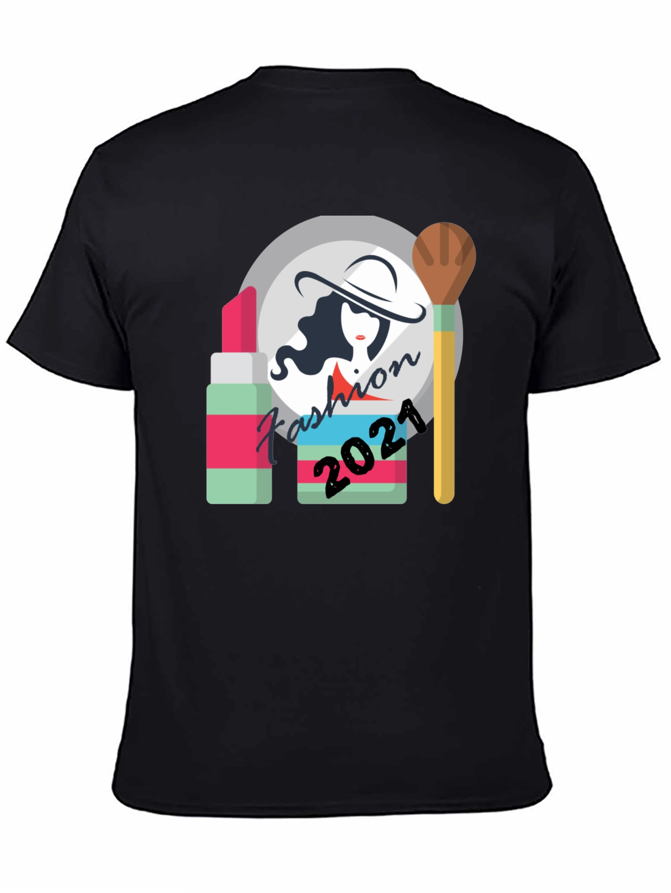Fashion 2021 Graphic Tee - Unisex Black T-Shirt