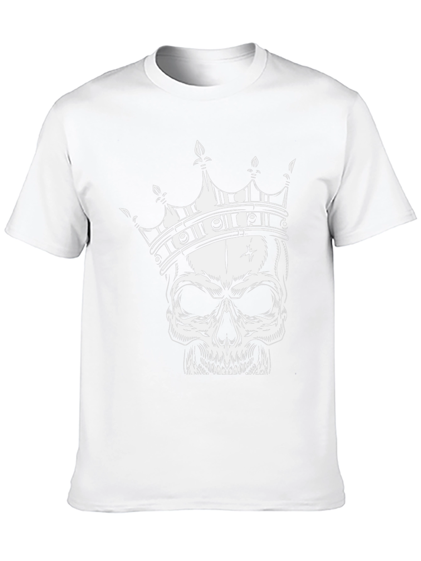 Skull King Graphic Tee - Mens Black T-Shirt