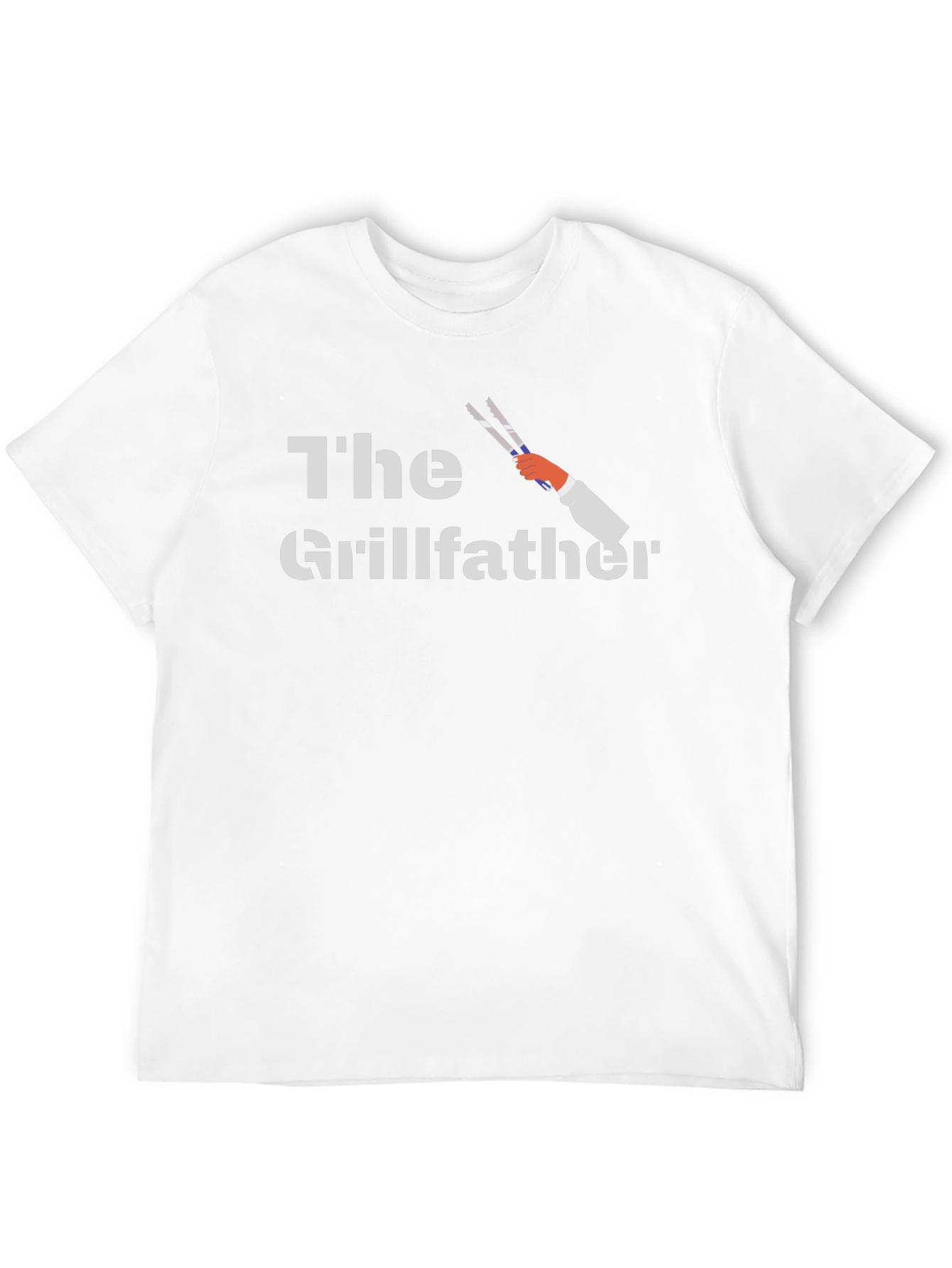 The Grillfather Black Graphic T-Shirt