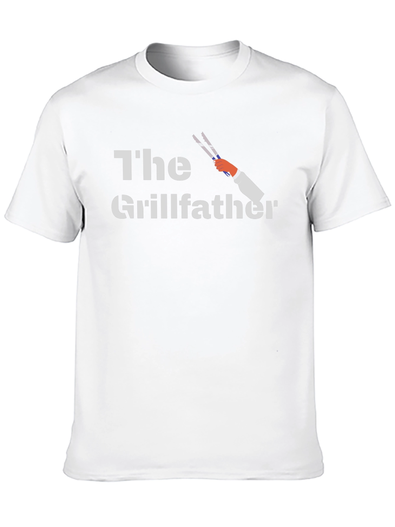 The Grillfather Black Graphic T-Shirt
