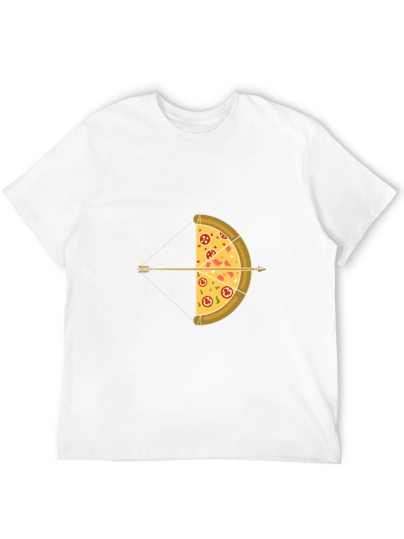 Pizza Bow & Arrow Graphic Tee