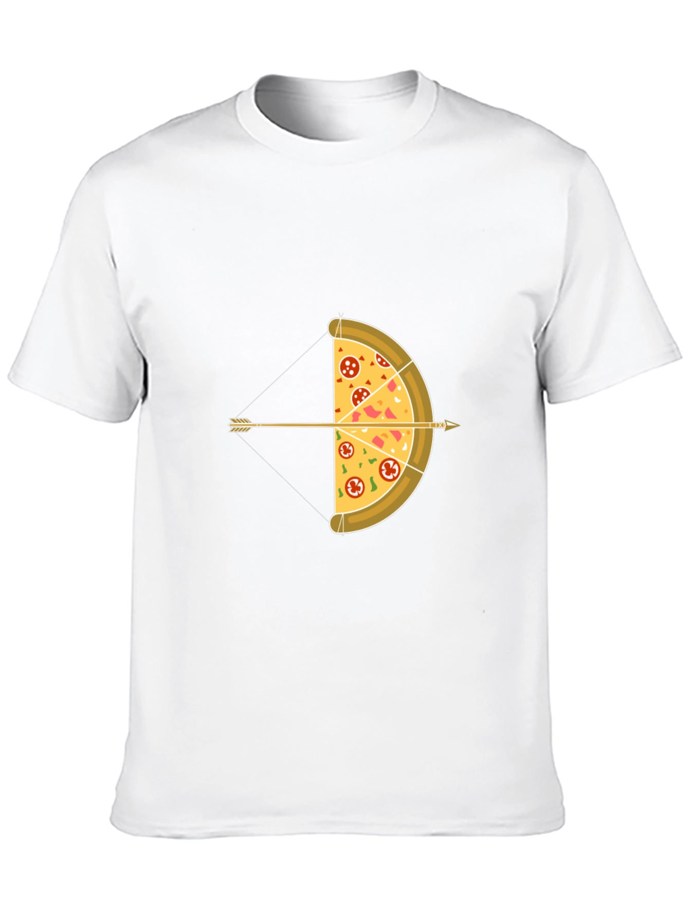 Pizza Bow & Arrow Graphic Tee