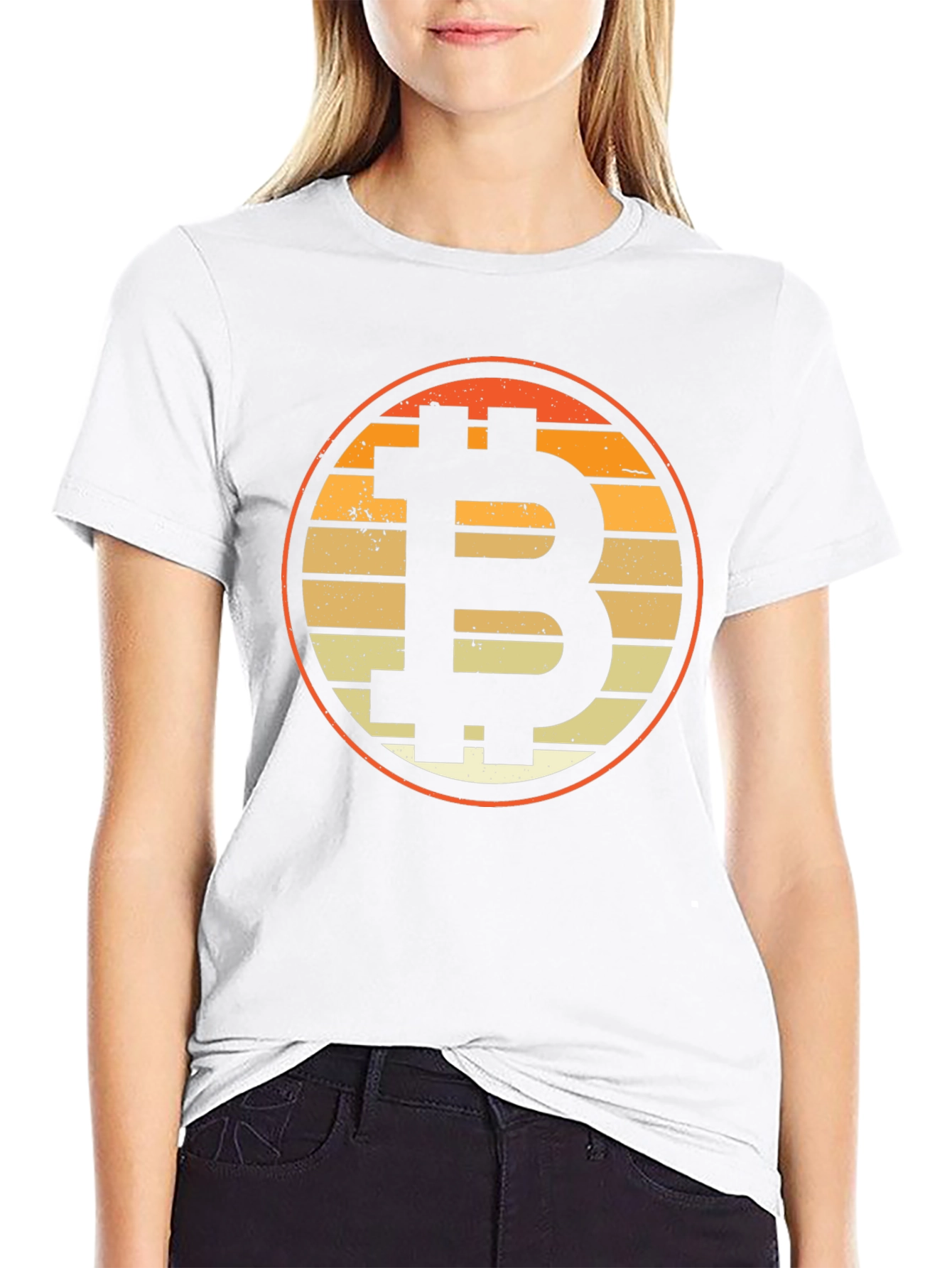 Bitcoin Retro T-Shirt - Crypto Currency Tee