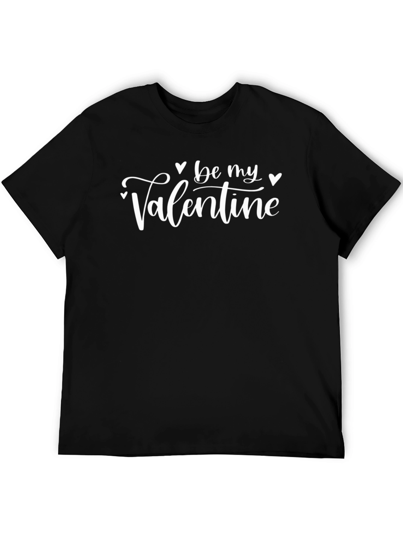 Be My Valentine Black T-Shirt
