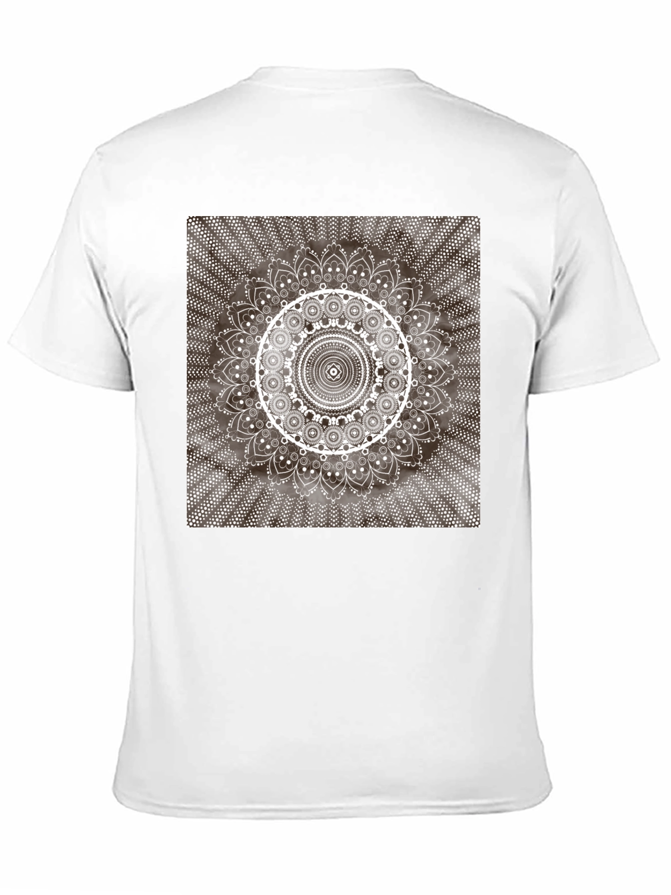 Mandala Graphic T-Shirt - Stylish Black Tee