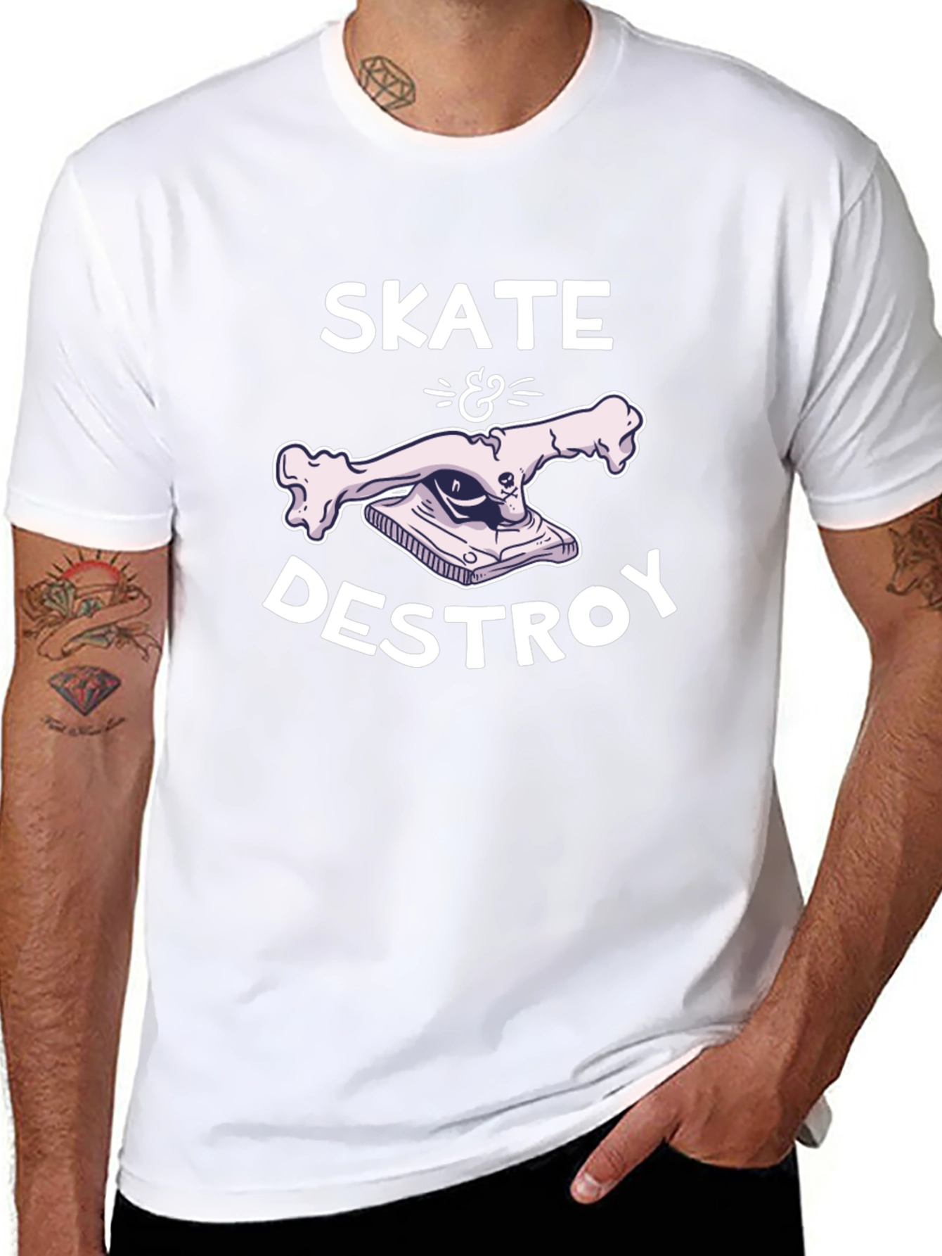 Skate & Destroy Graphic Tee