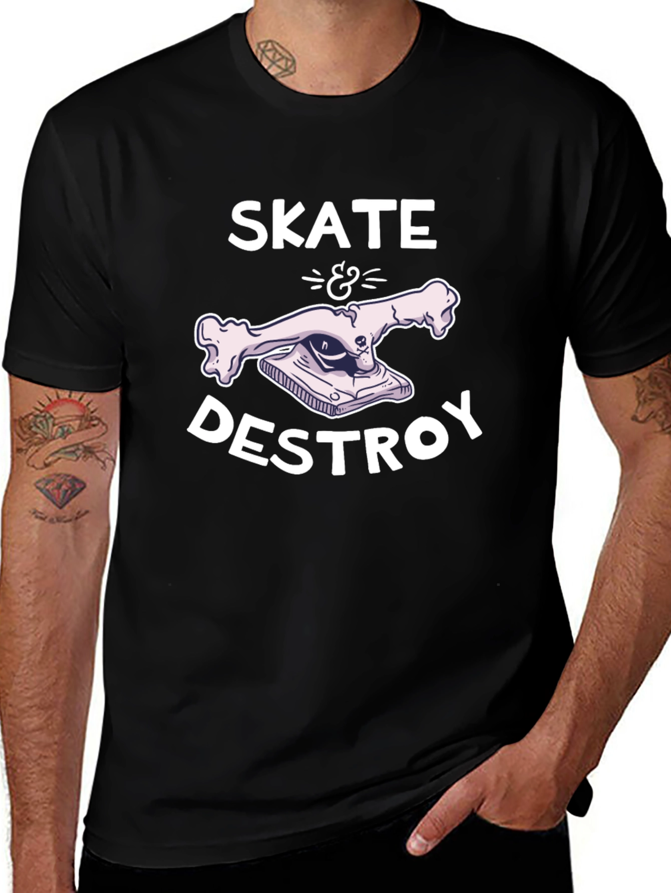 Skate & Destroy Graphic Tee
