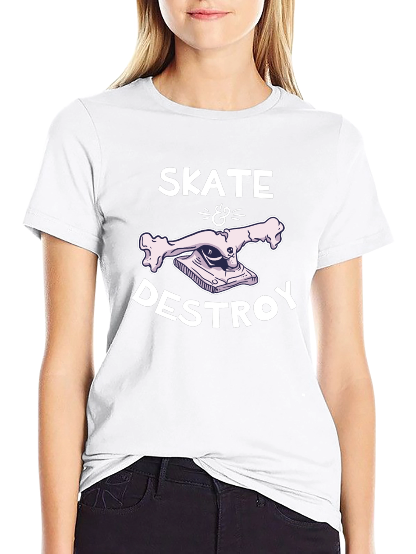 Skate & Destroy Graphic Tee
