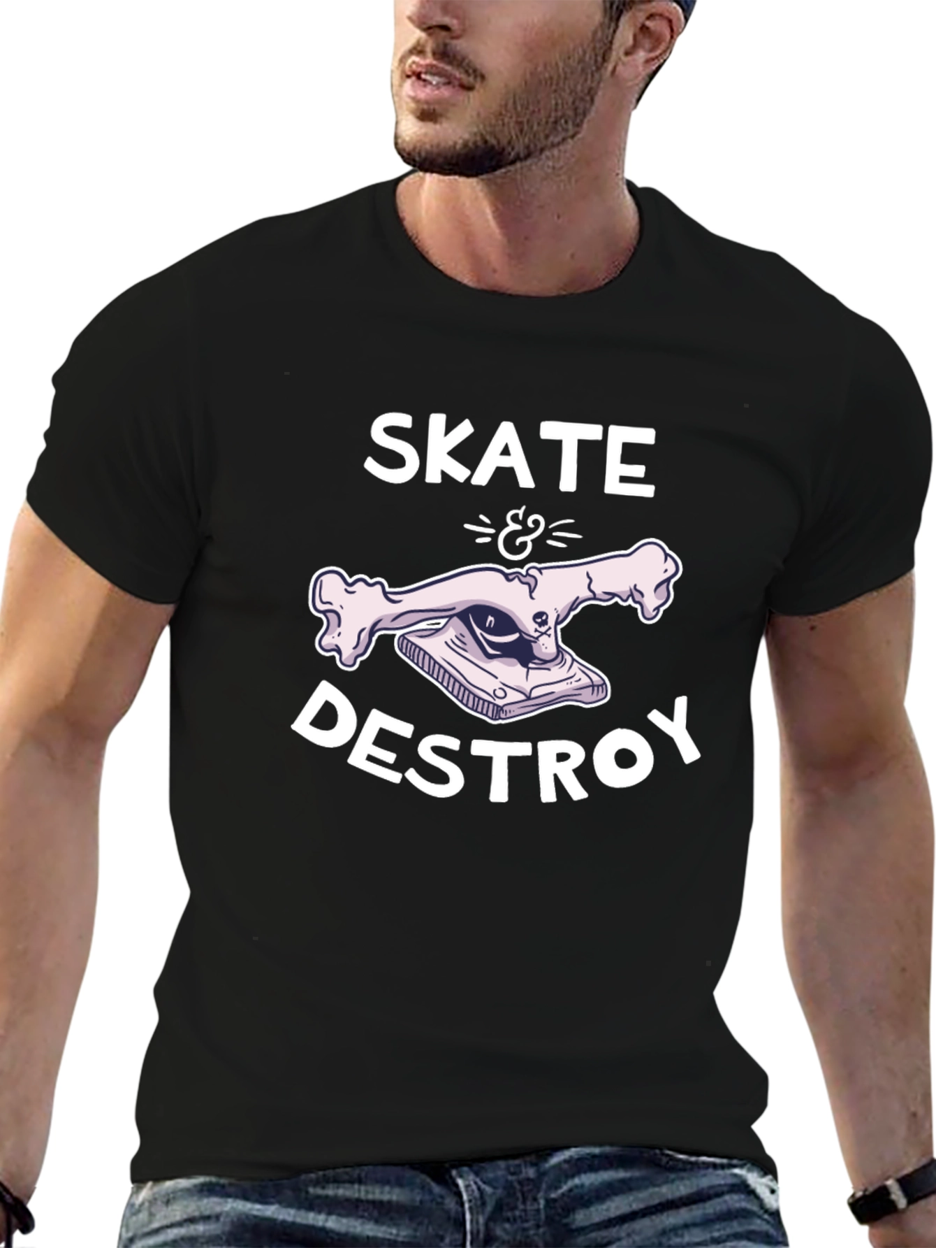 Skate & Destroy Graphic Tee