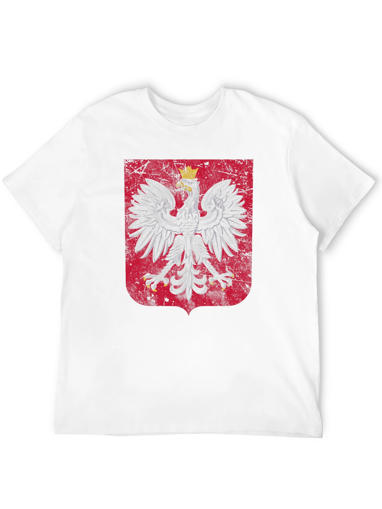 Poland Eagle Crest Graphic T-Shirt
