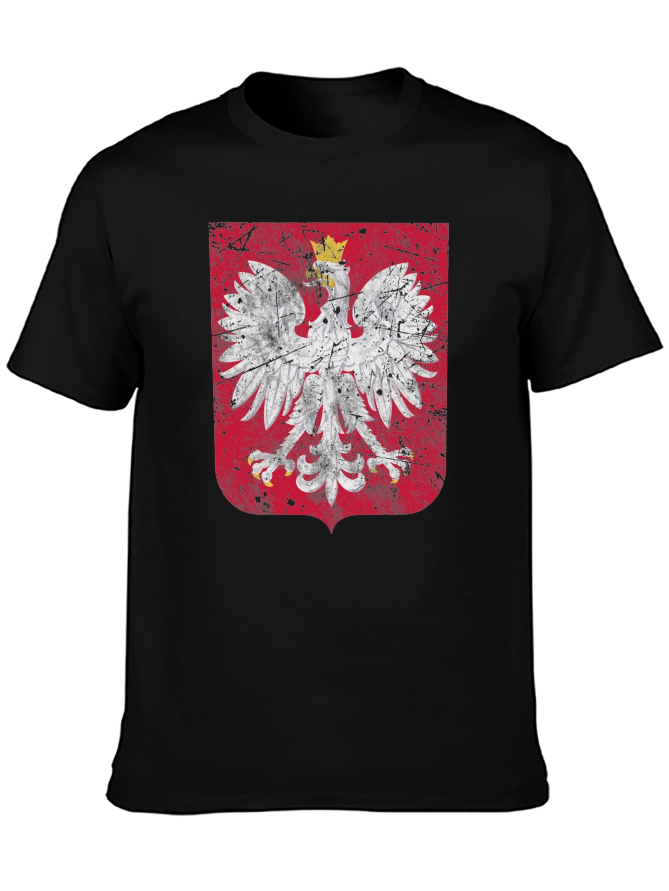 Poland Eagle Crest Graphic T-Shirt