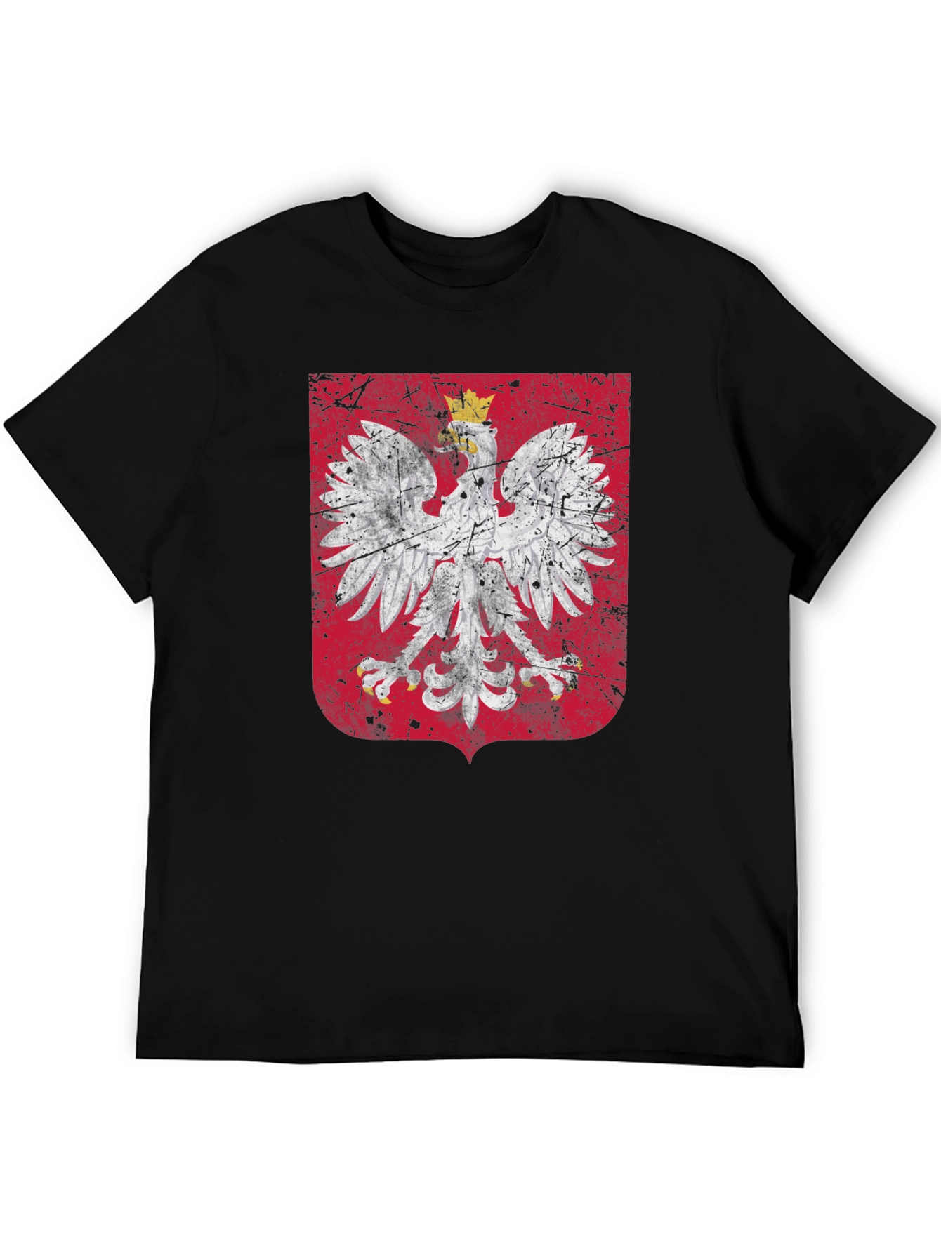 Poland Eagle Crest Graphic T-Shirt