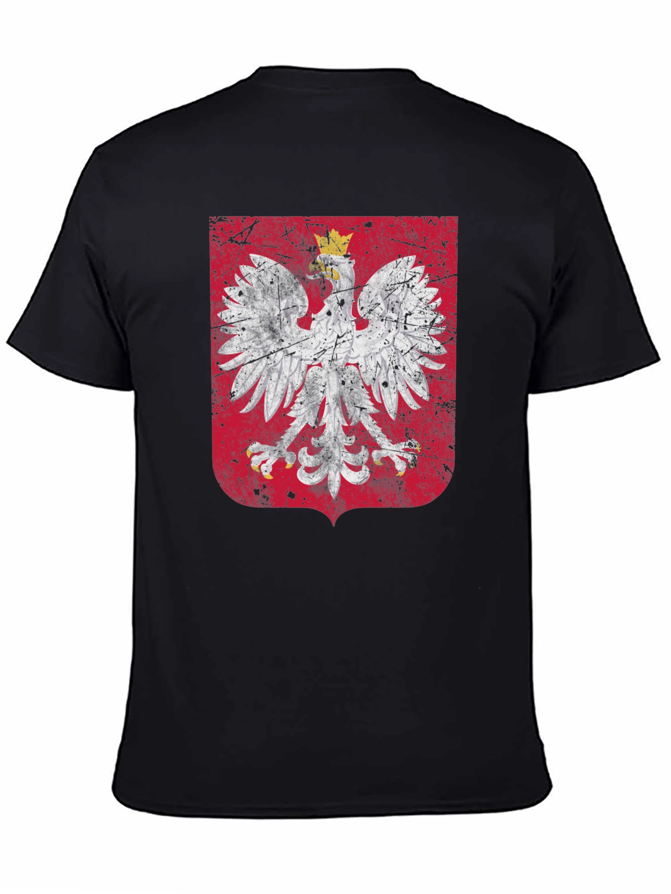 Poland Eagle Crest Graphic T-Shirt