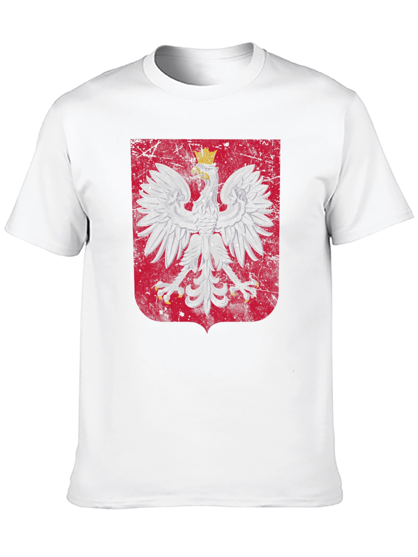 Poland Eagle Crest Graphic T-Shirt