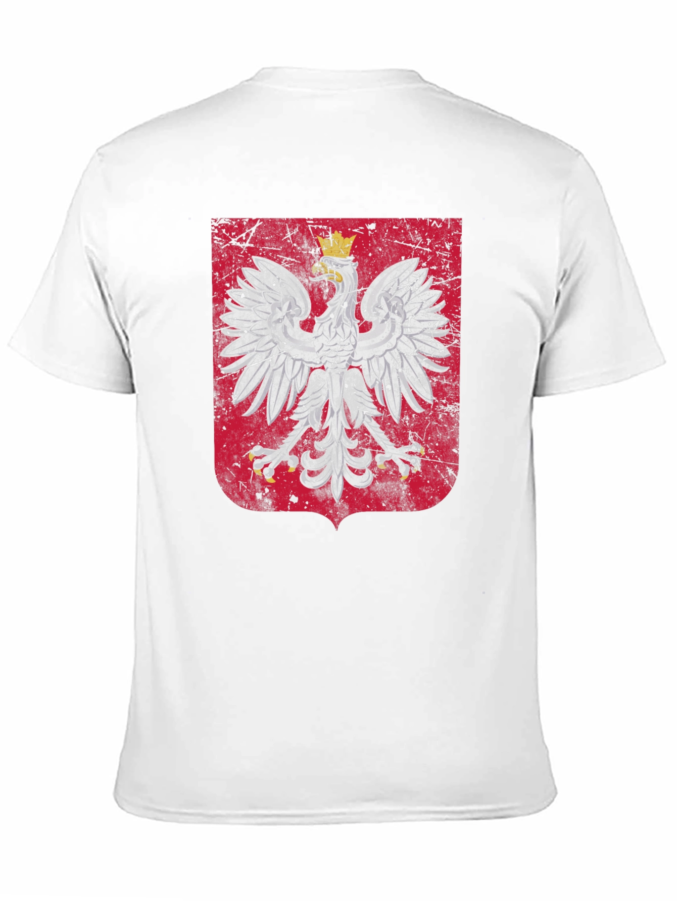 Poland Eagle Crest Graphic T-Shirt