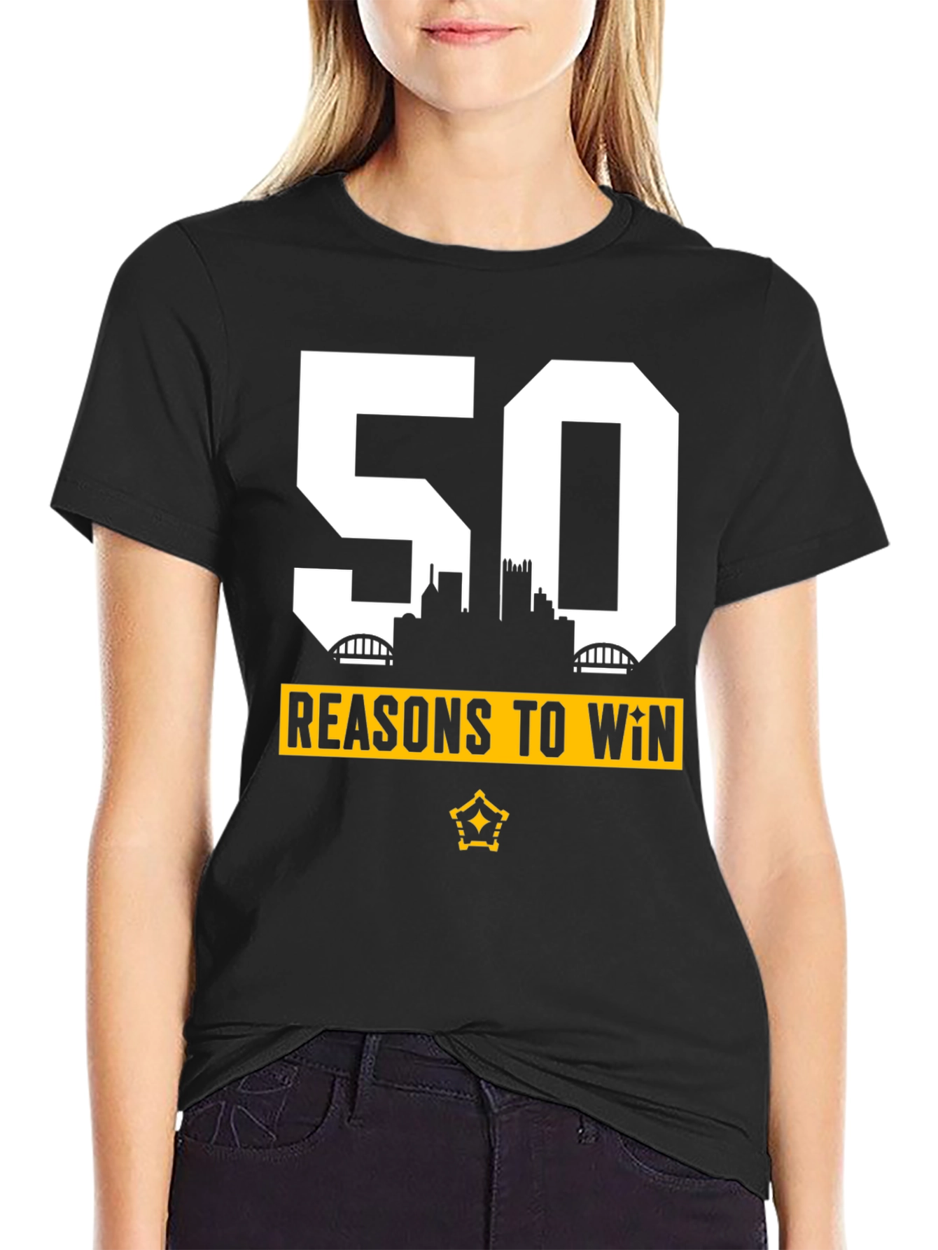 50 Reasons to Win T-Shirt - Pittsburgh Pride