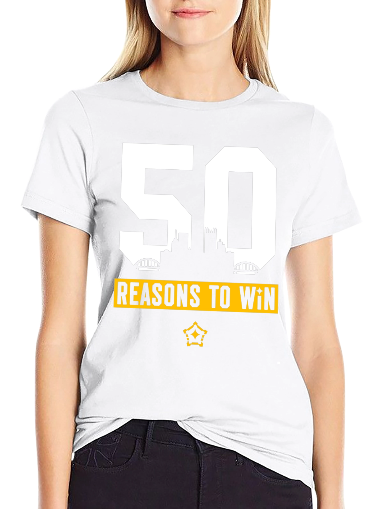 50 Reasons to Win T-Shirt - Pittsburgh Pride