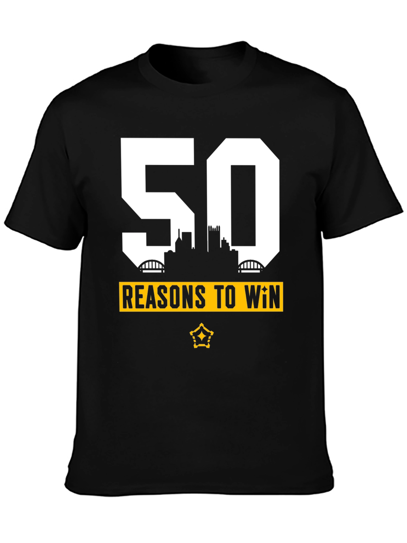 50 Reasons to Win T-Shirt - Pittsburgh Pride