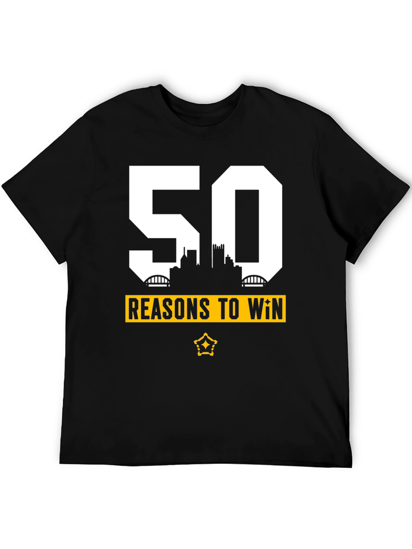 50 Reasons to Win T-Shirt - Pittsburgh Pride