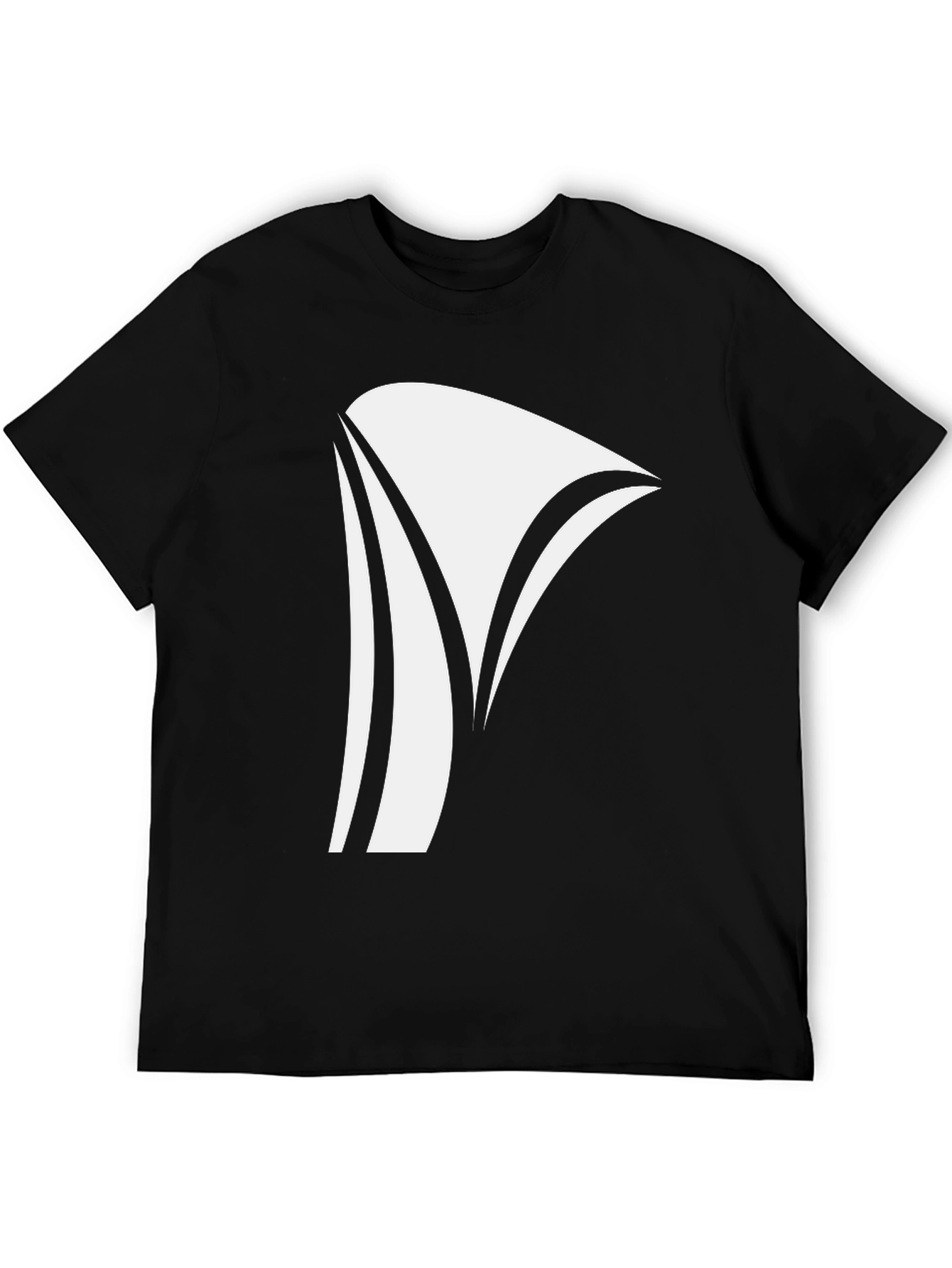 Bold Graphic Tee - Modern Sail Design