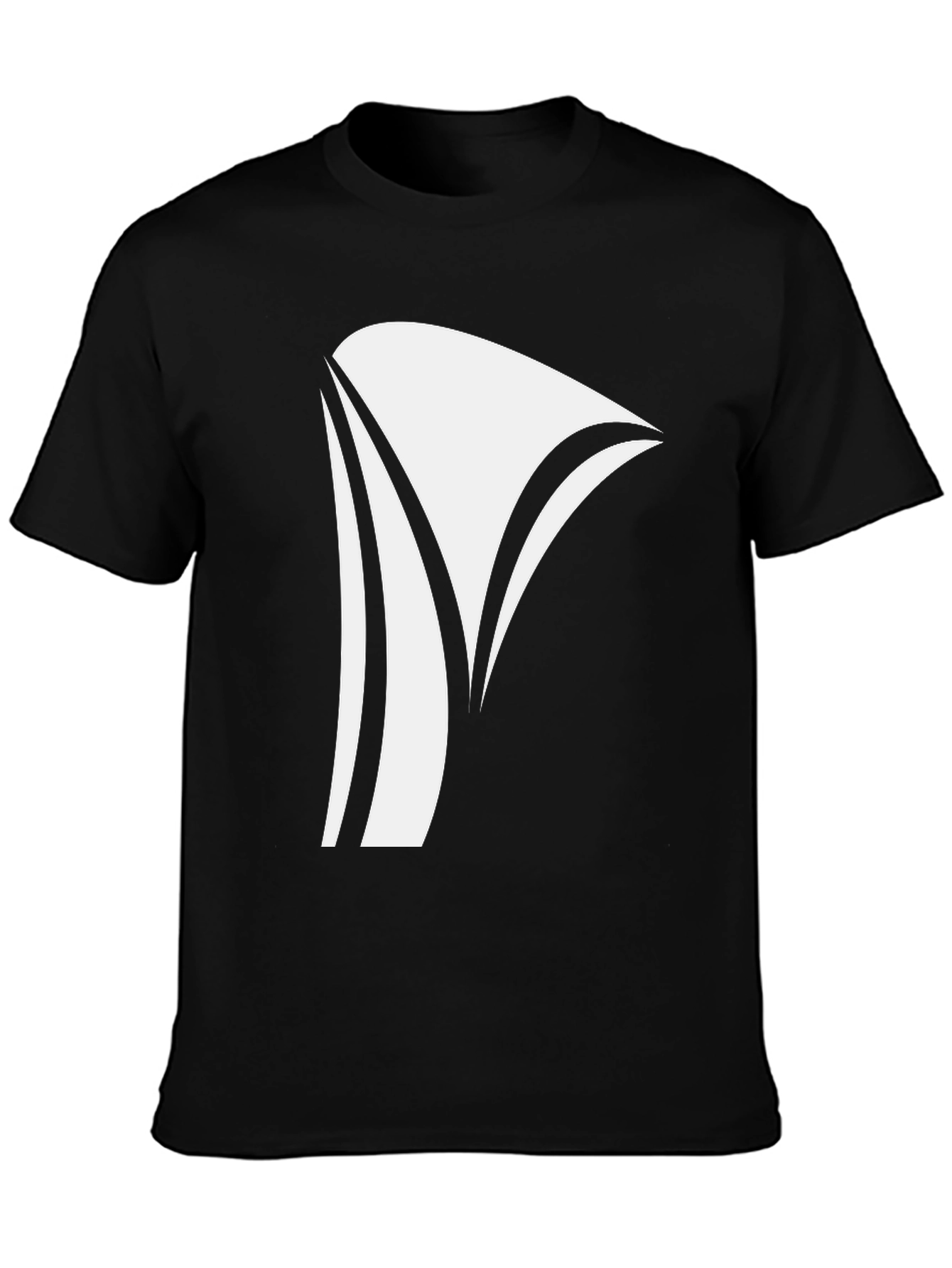 Bold Graphic Tee - Modern Sail Design
