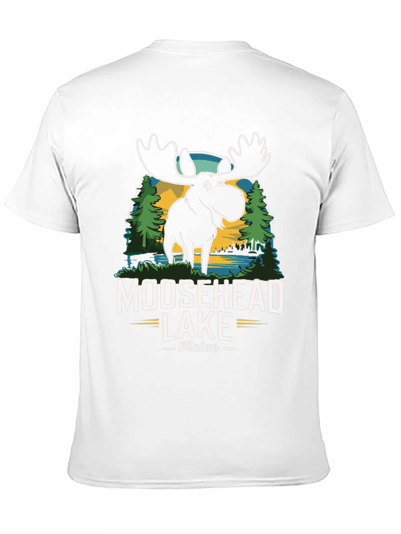 Moosehead Lake Maine Graphic Tee
