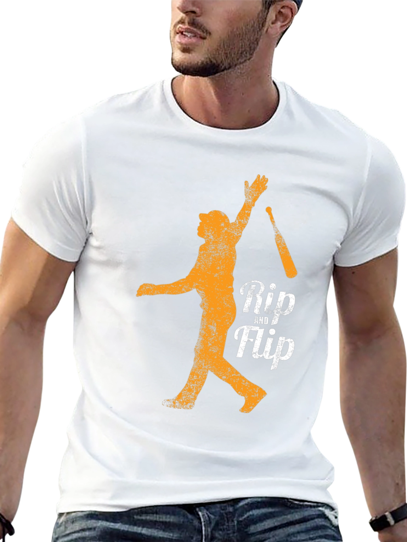Rip and Flip Baseball T-Shirt