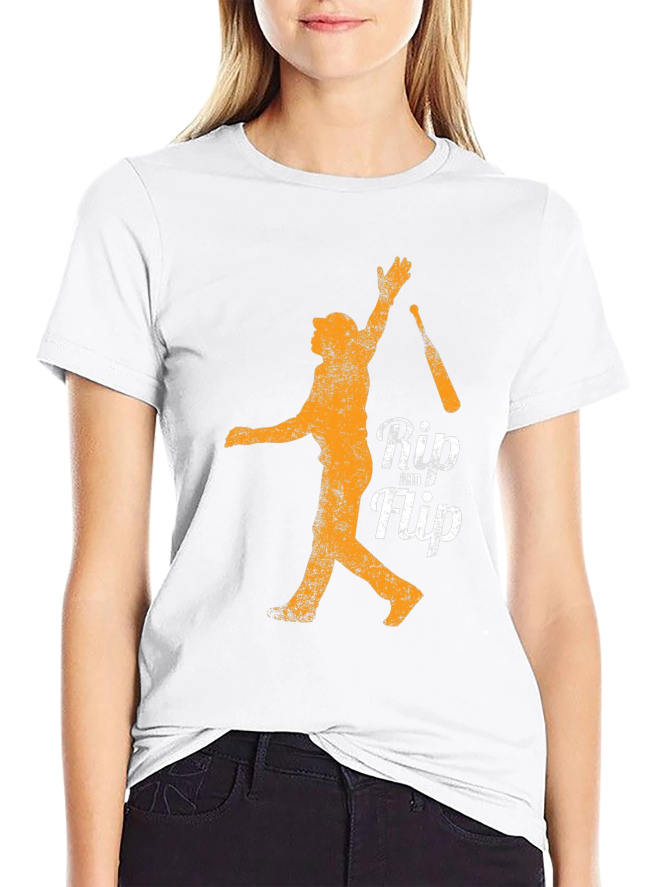 Rip and Flip Baseball T-Shirt