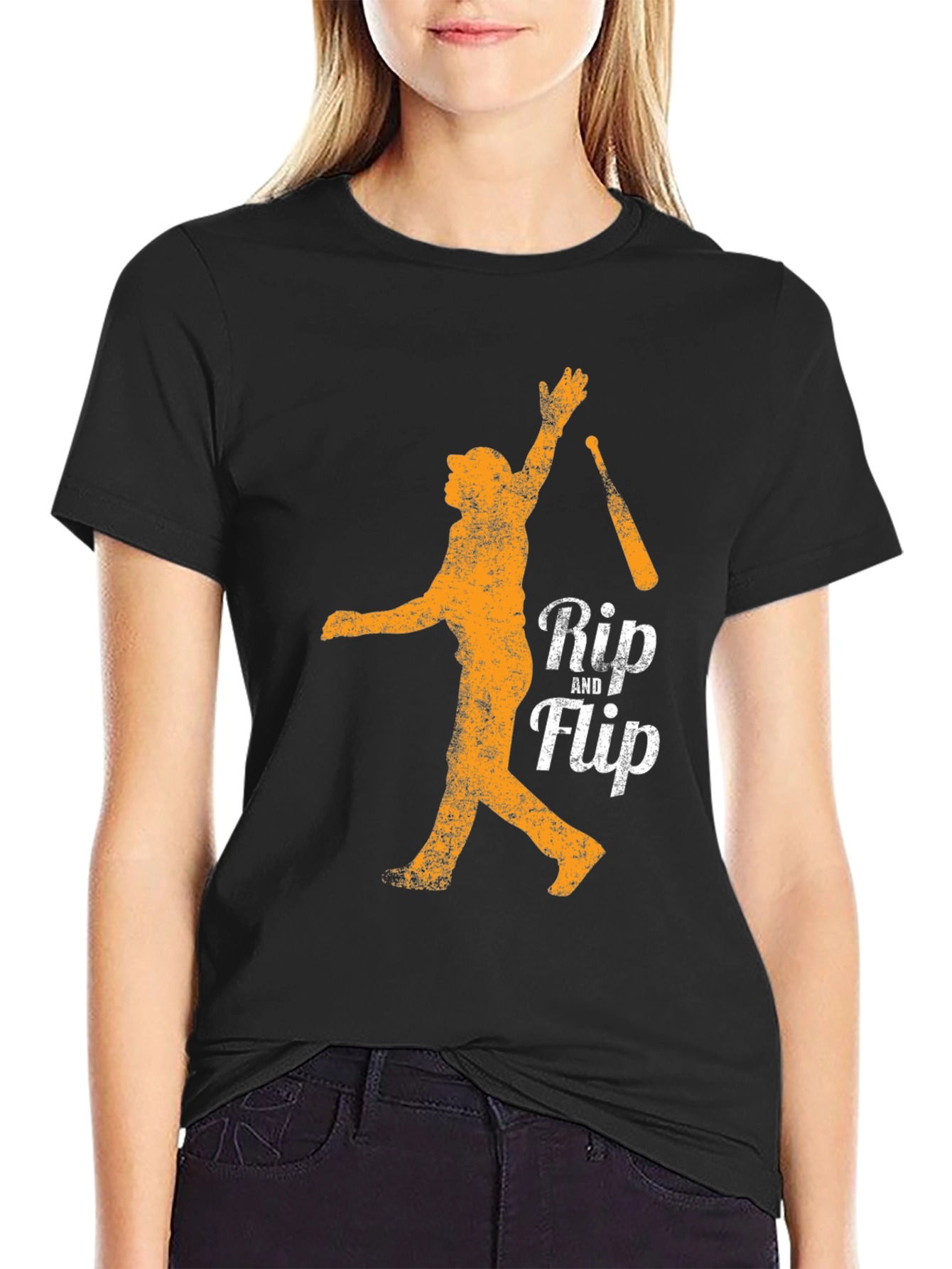 Rip and Flip Baseball T-Shirt