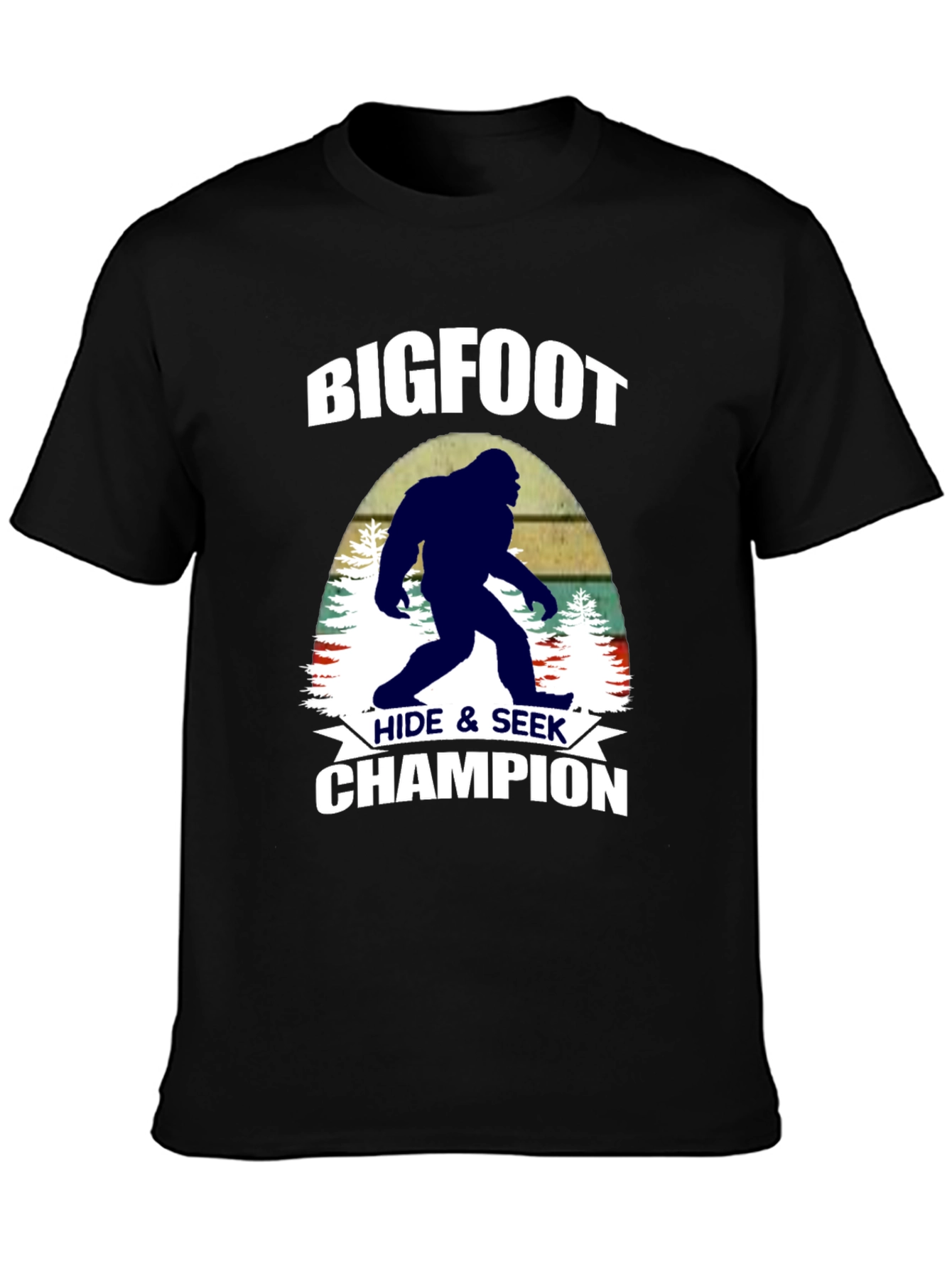 Bigfoot Hide & Seek Champion Graphic Tee