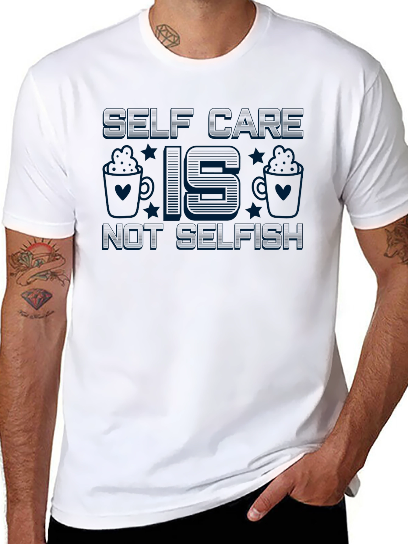 Self Care Is Not Selfish Graphic Tee