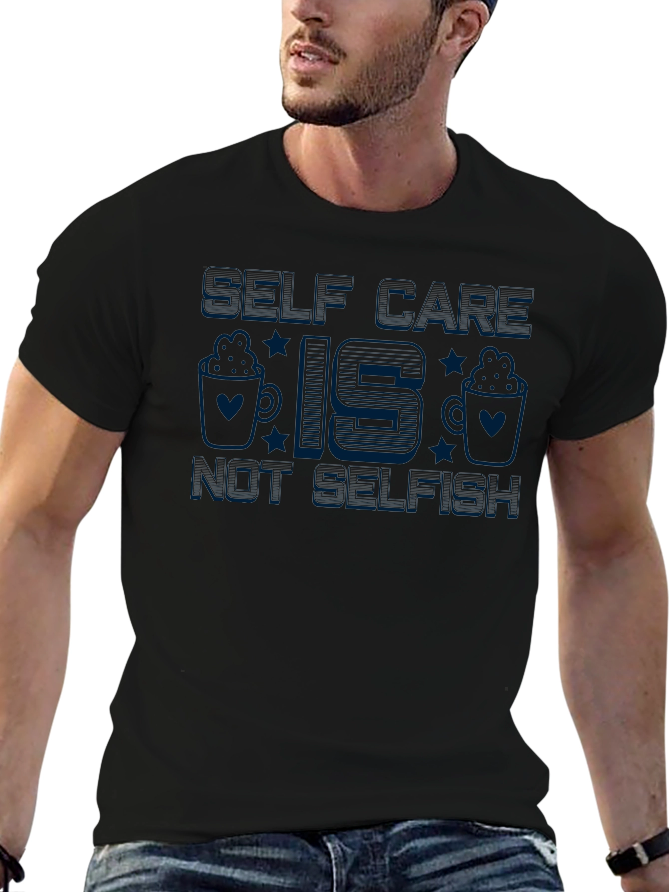 Self Care Is Not Selfish Graphic Tee