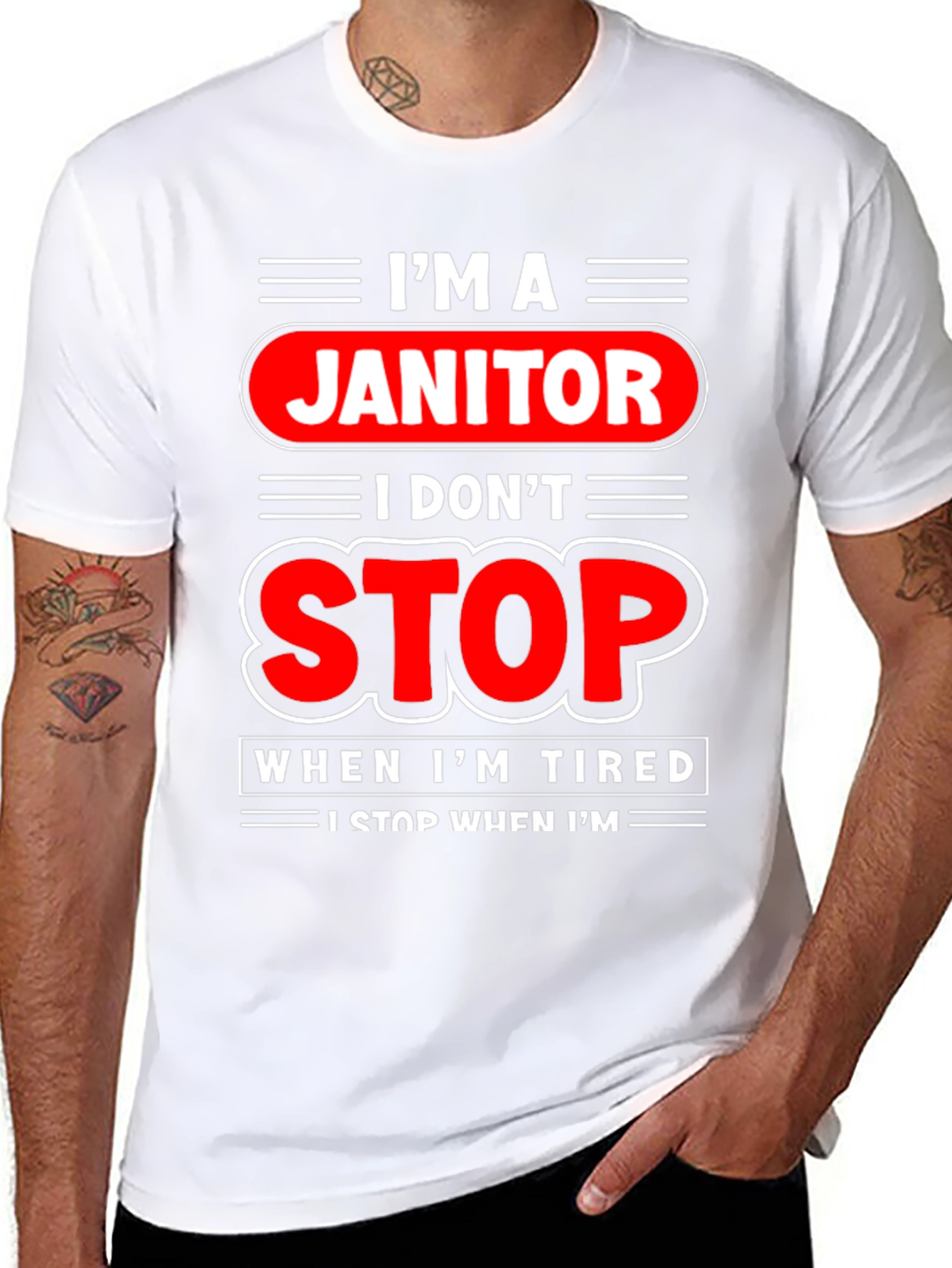 Im A Janitor Graphic T-Shirt