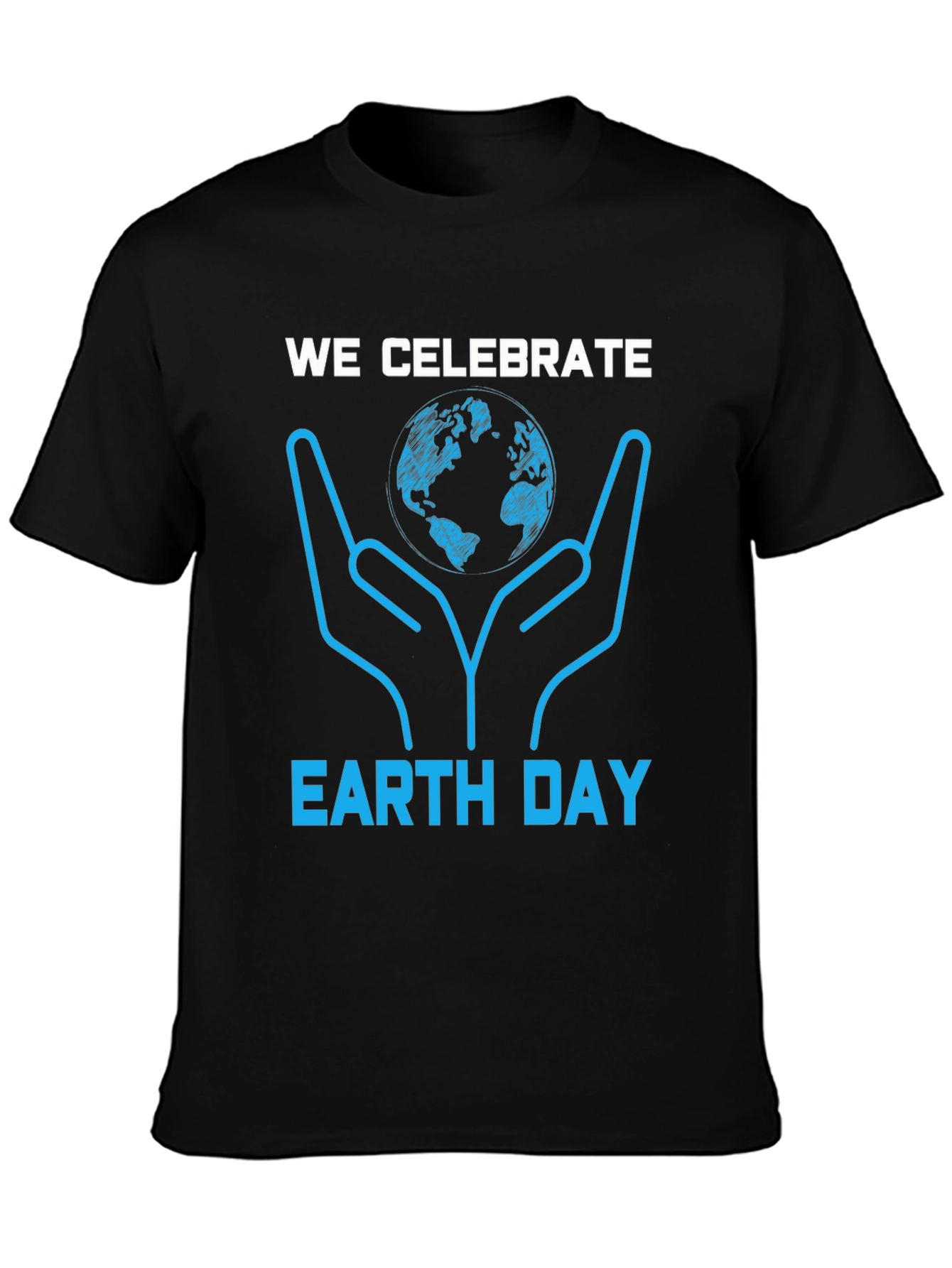 Celebrate Earth Day T-Shirt - Black