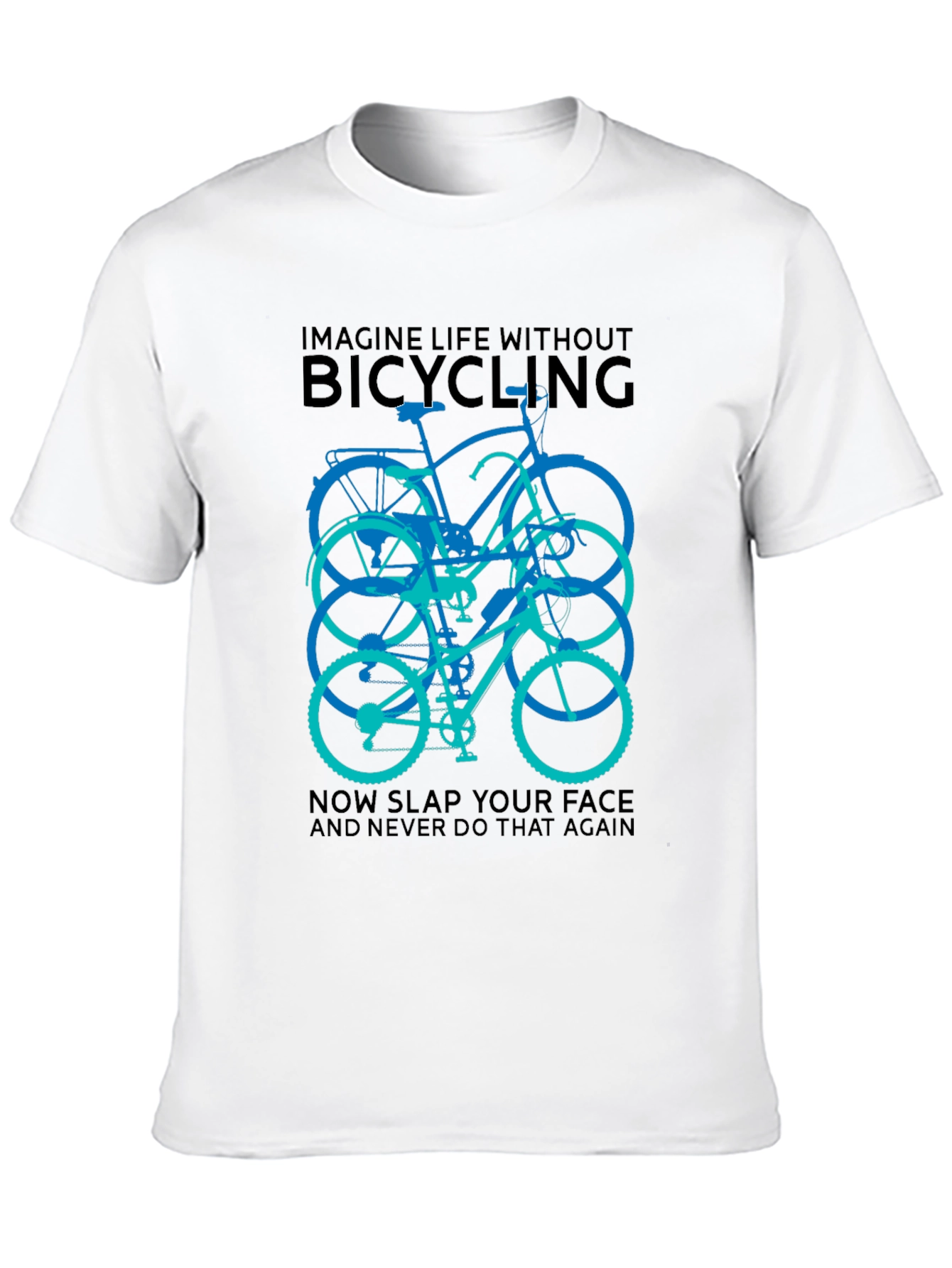 Bicycling Graphic T-Shirt