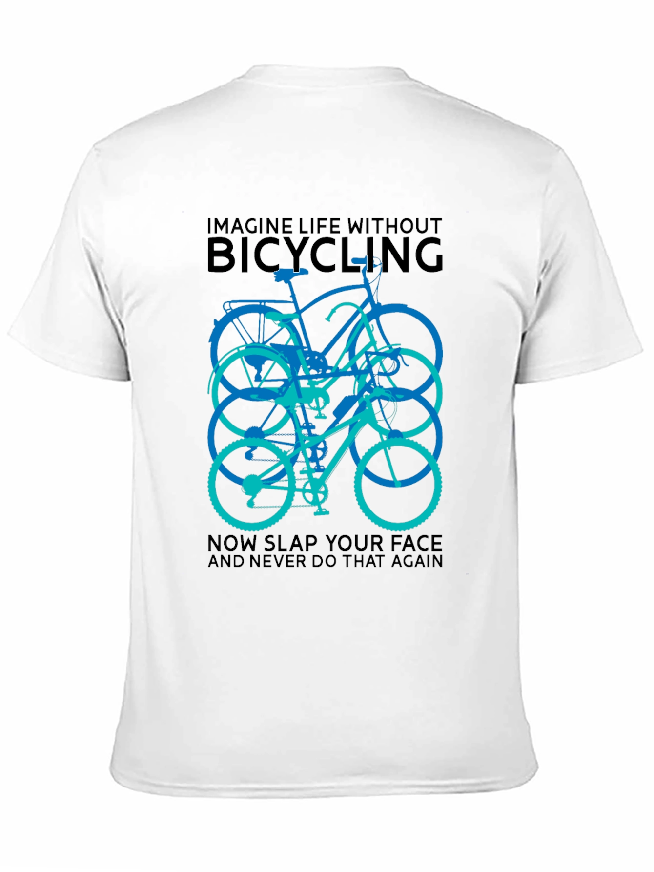 Bicycling Graphic T-Shirt