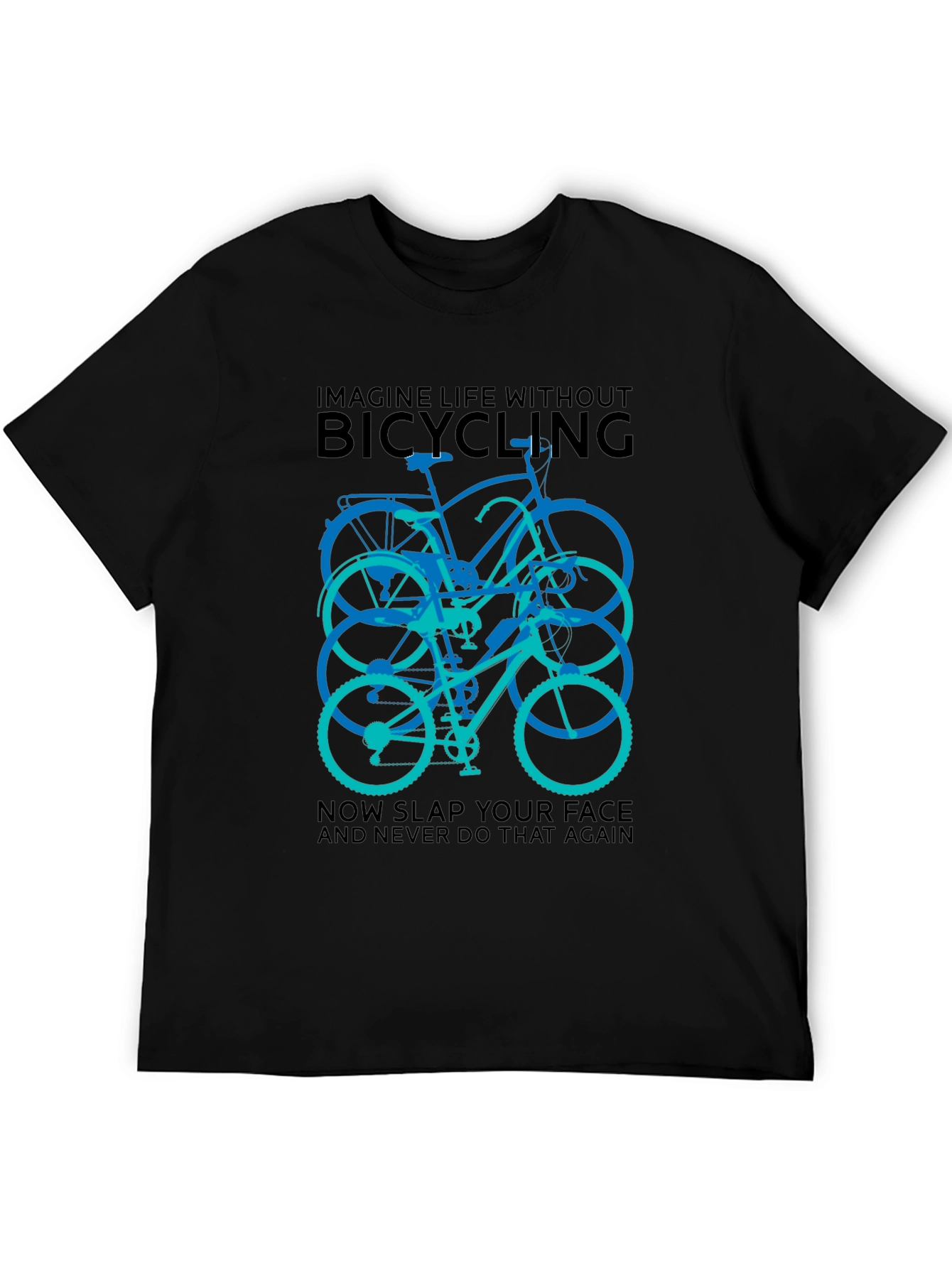 Bicycling Graphic T-Shirt