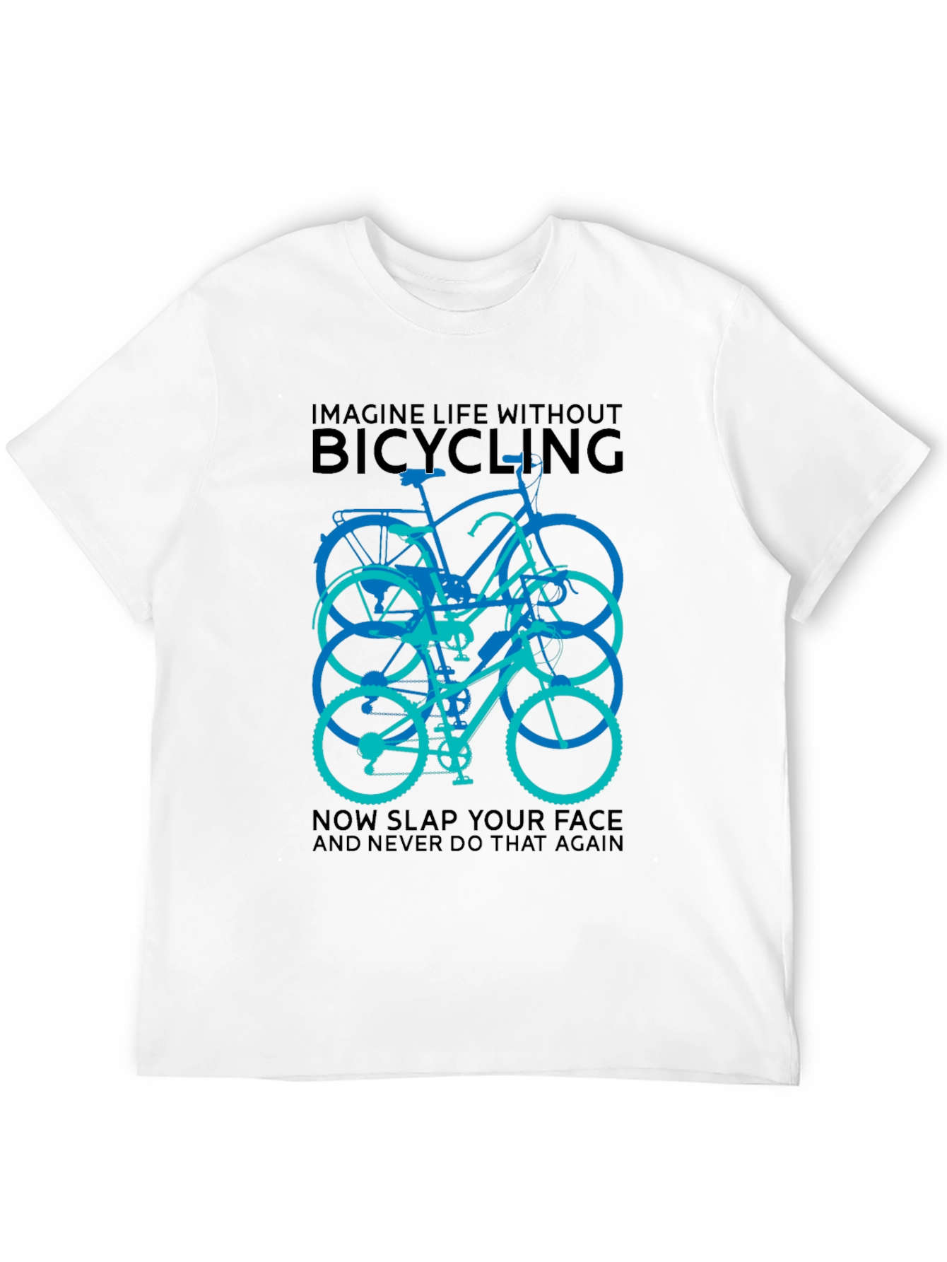 Bicycling Graphic T-Shirt