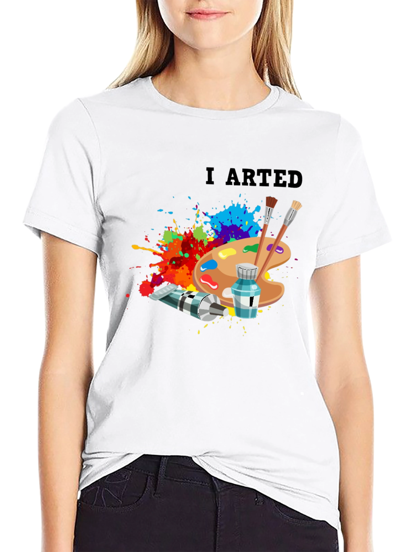 I Arted - Artistic Palette T-Shirt