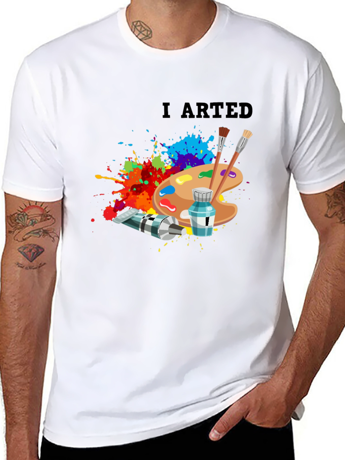 I Arted - Artistic Palette T-Shirt