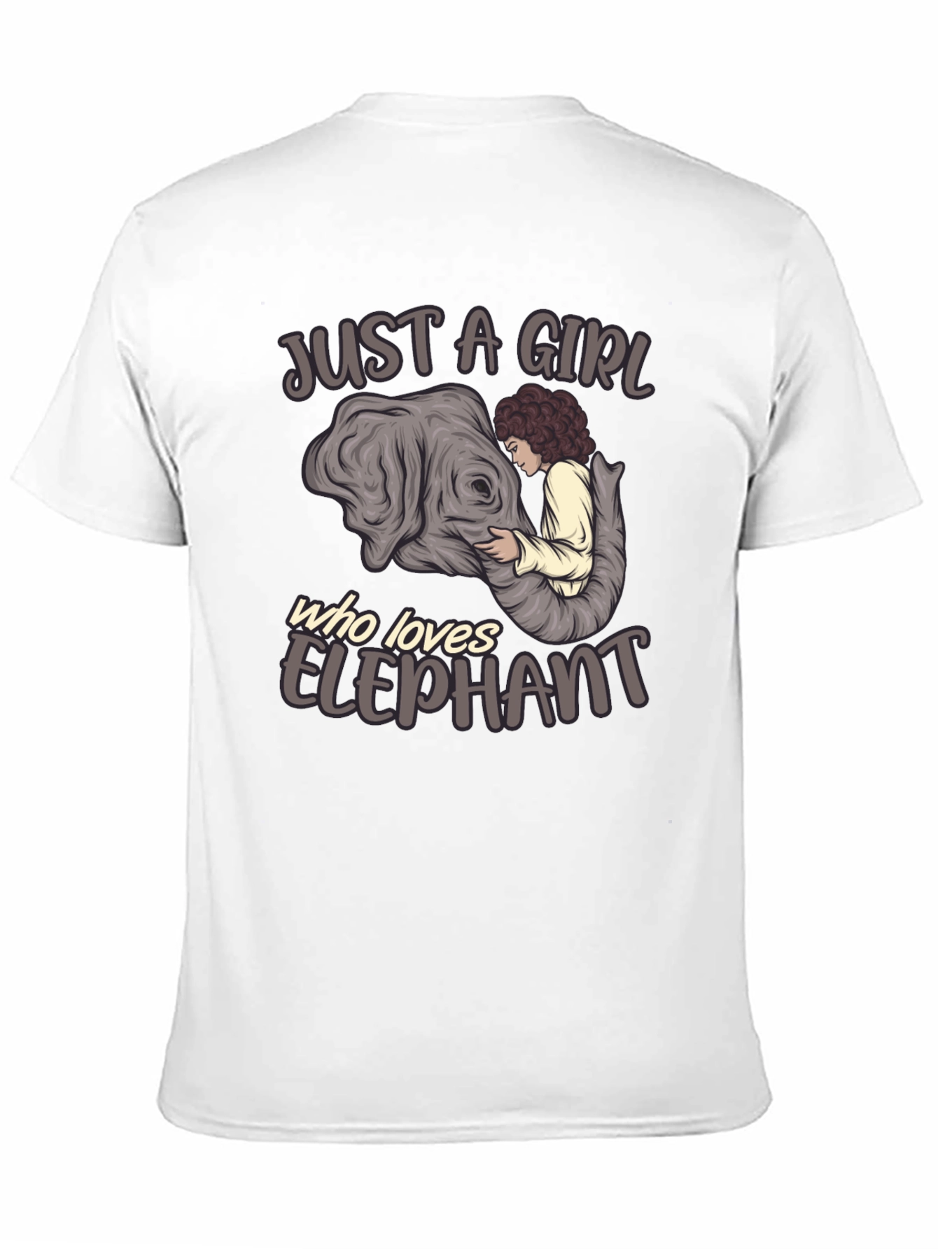 Elephant Lover Girls Graphic Tee