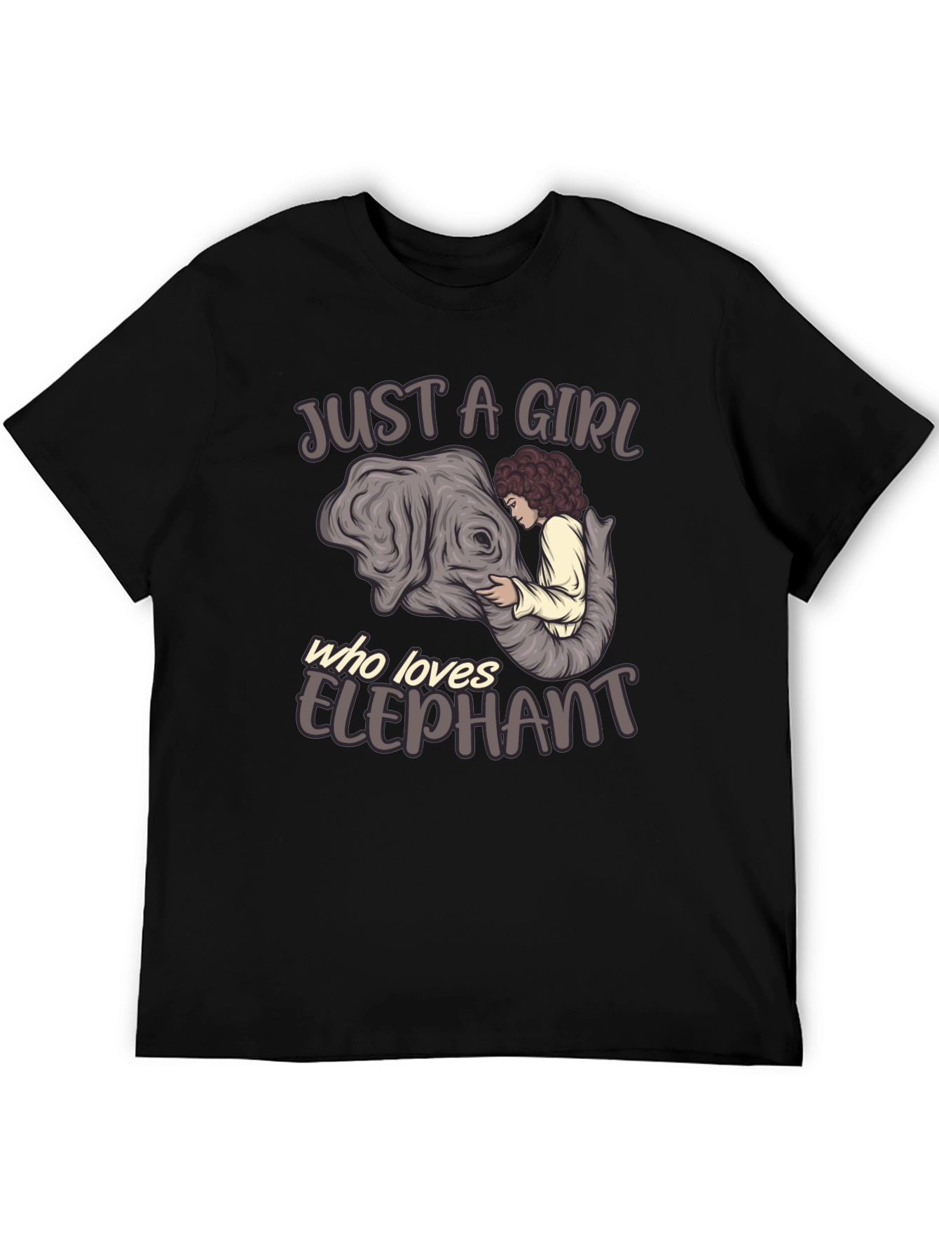 Elephant Lover Girls Graphic Tee